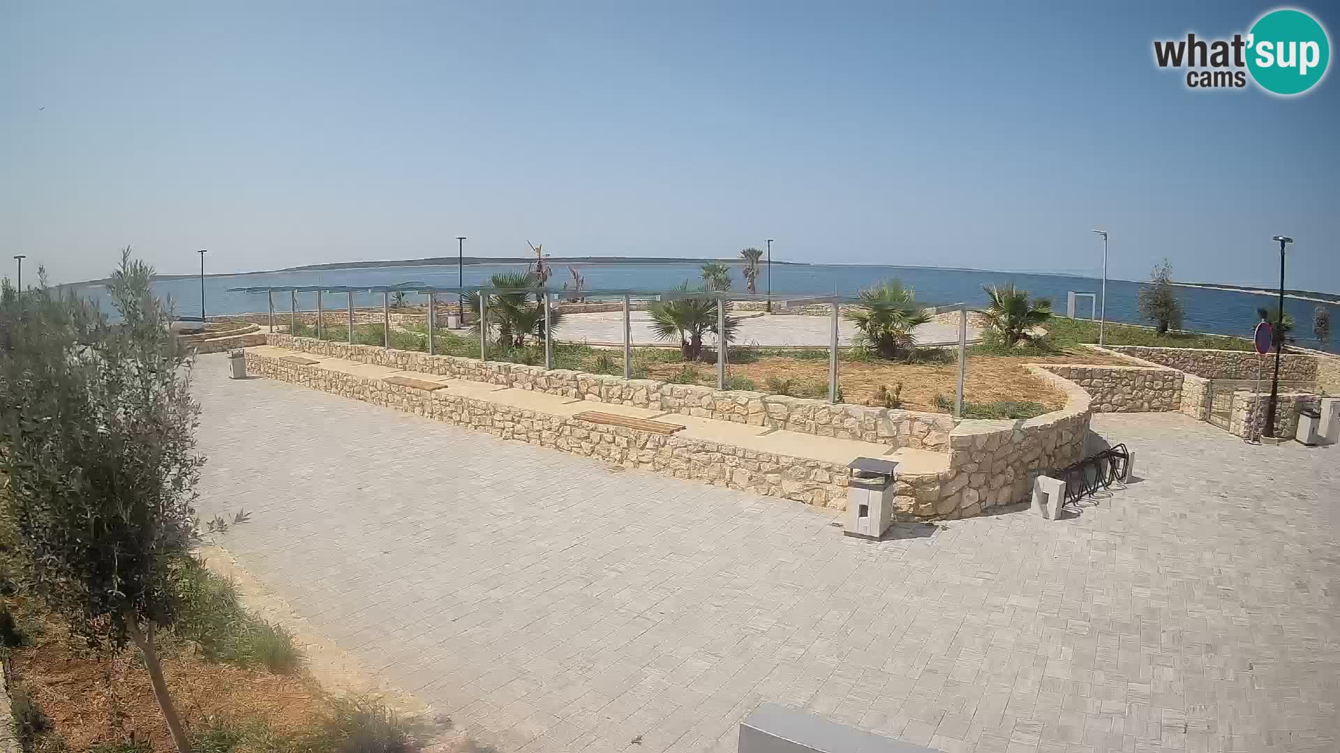Mandre Summer Stage Webcam – Velika điga | Pag Island