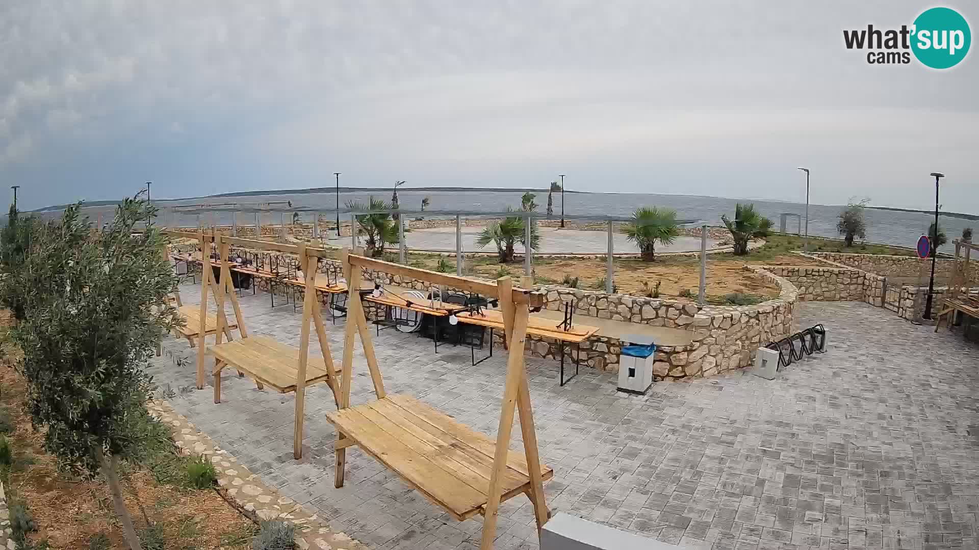 Mandre Summer Stage Webcam – Velika điga | Pag Island