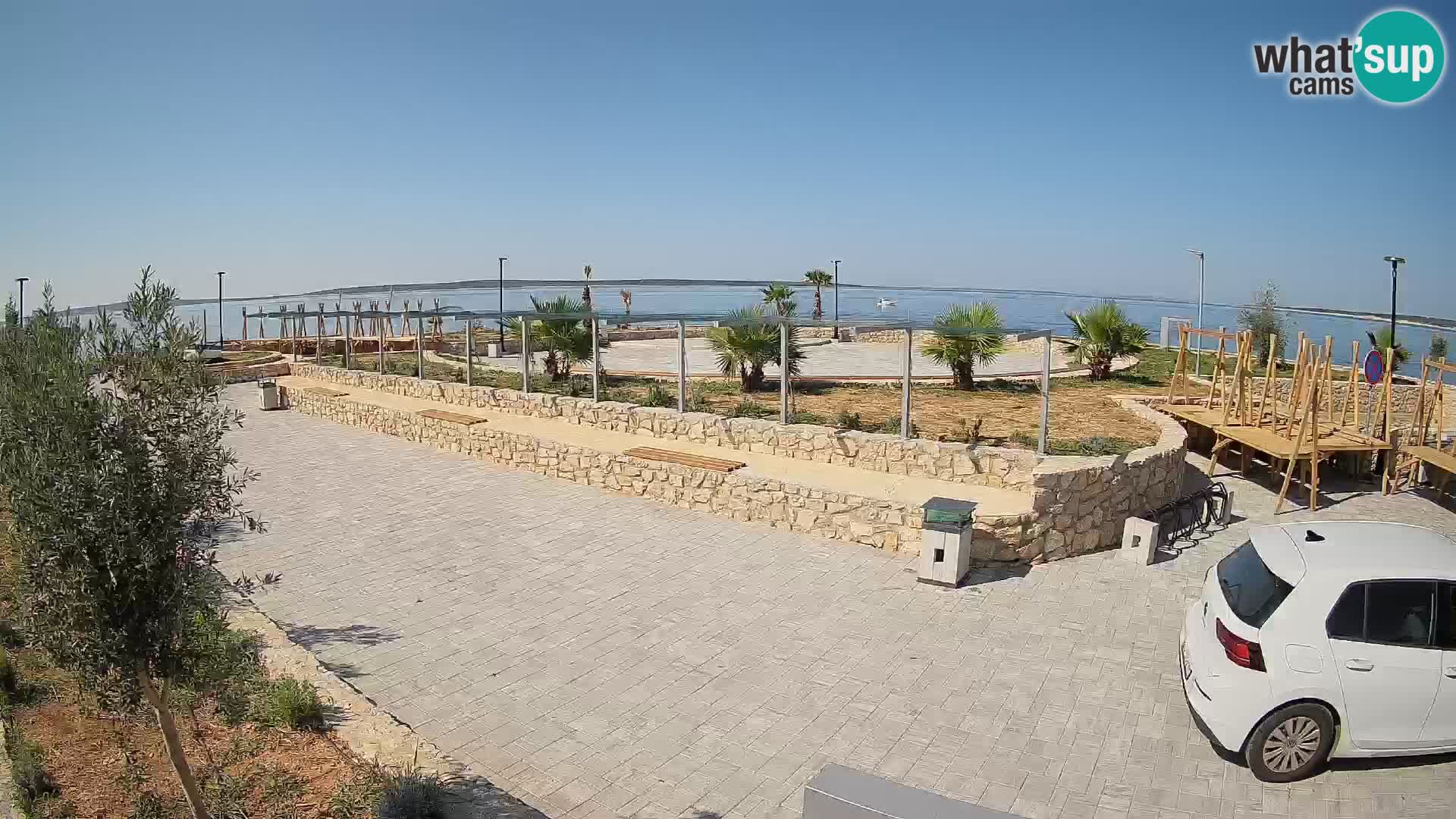 Mandre Summer Stage Webcam – Velika điga | Pag Island