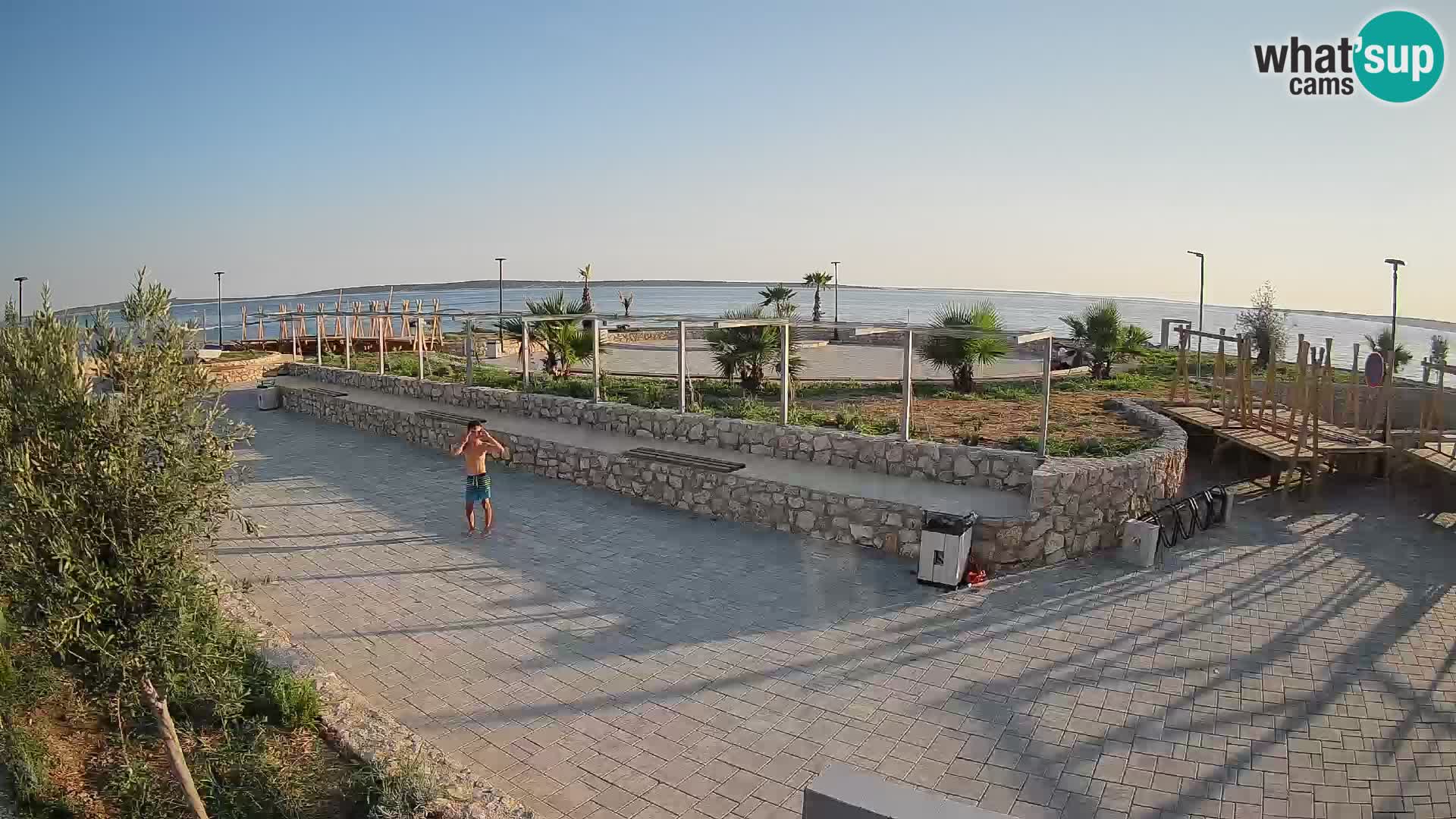 Webcam Mandre – Palco estivo Velika điga | Isola di Pag