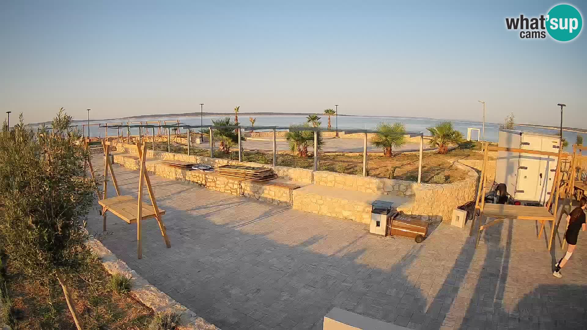 Webcam Mandre – Palco estivo Velika điga | Isola di Pag
