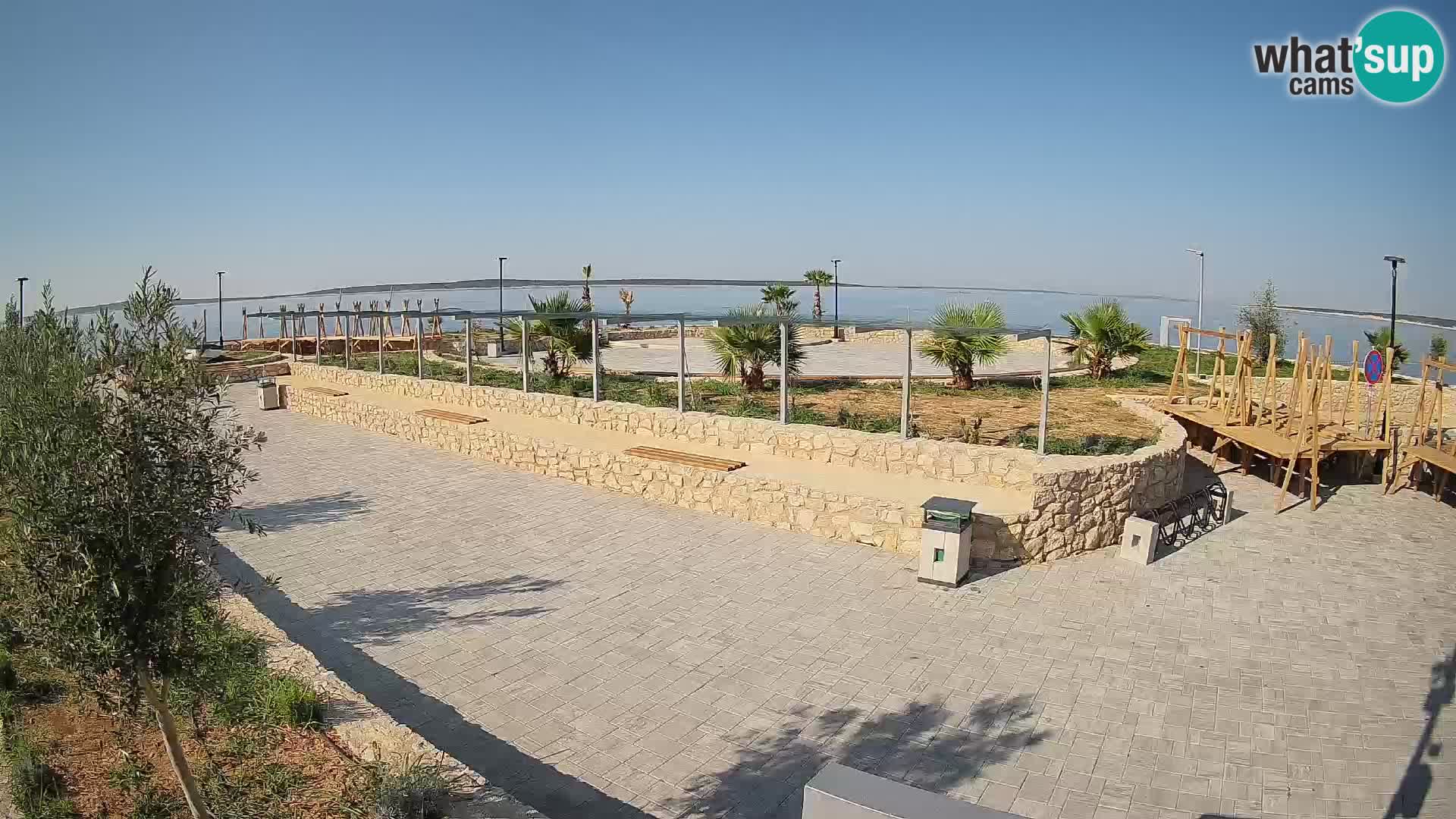 Mandre Sommerbühne Webcam – Velika điga | Insel Pag