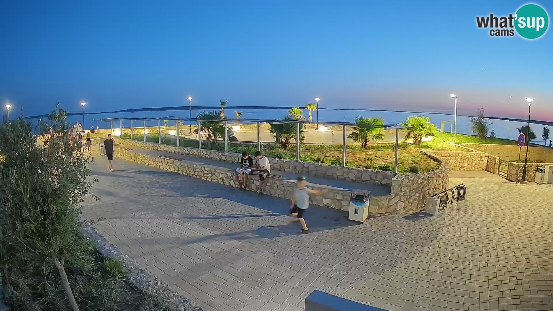 Mandre Summer Stage Webcam – Velika điga | Pag Island