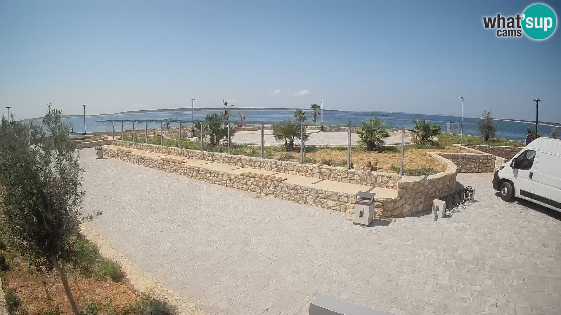 Mandre Sommerbühne Webcam – Velika điga | Insel Pag