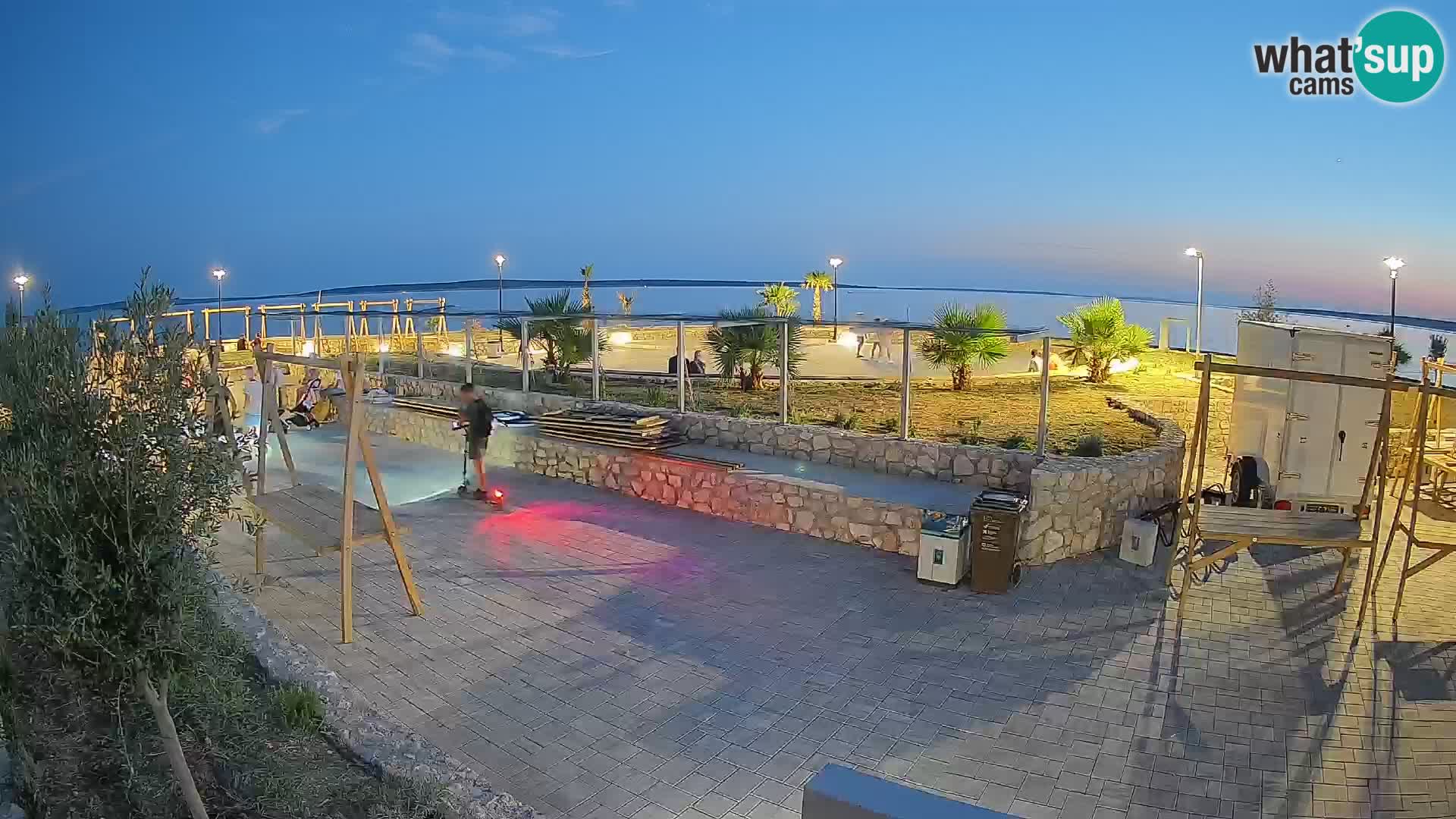 Mandre Sommerbühne Webcam – Velika điga | Insel Pag