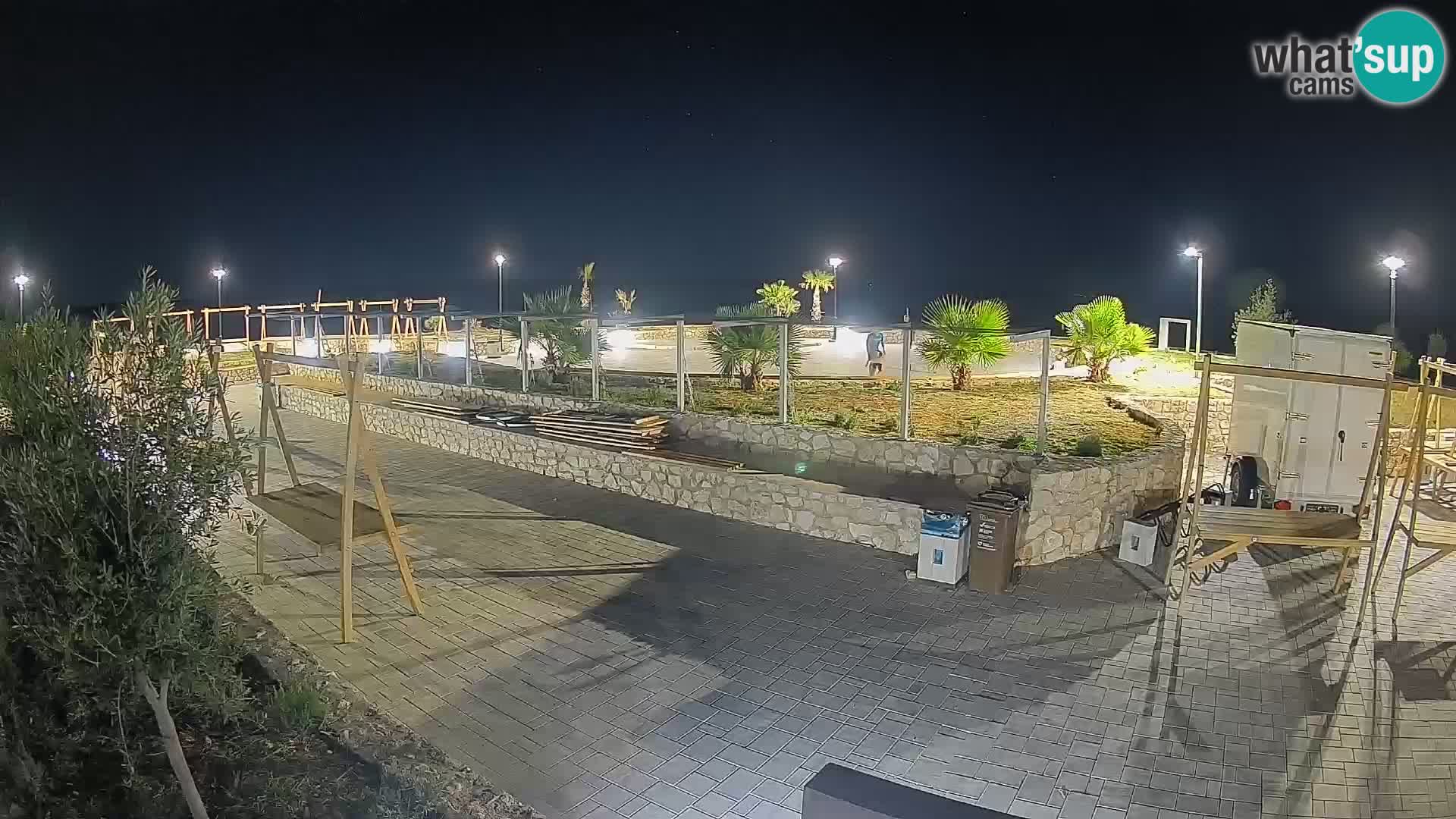 Mandre Sommerbühne Webcam – Velika điga | Insel Pag