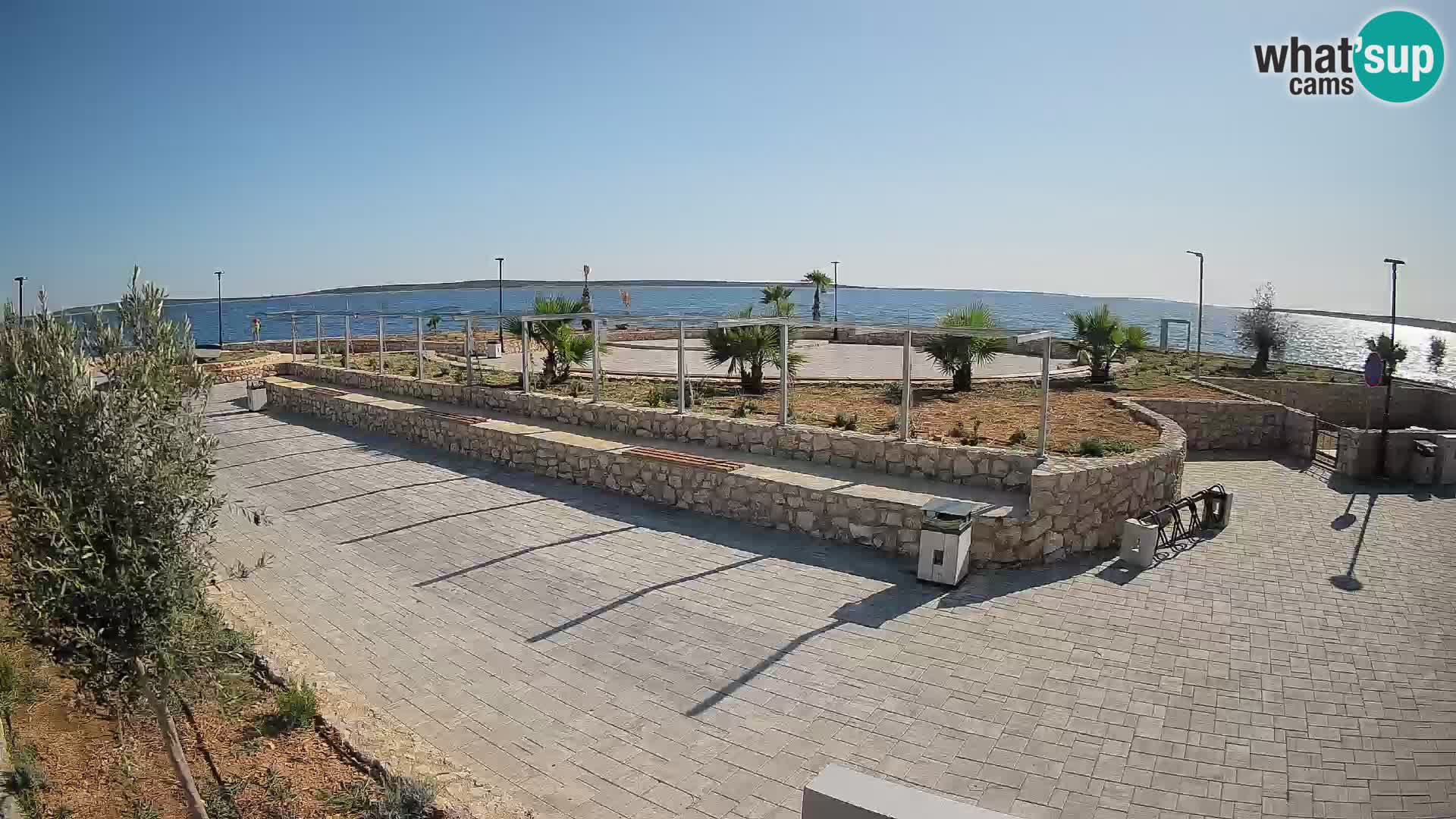 Webcam Mandre – Palco estivo Velika điga | Isola di Pag