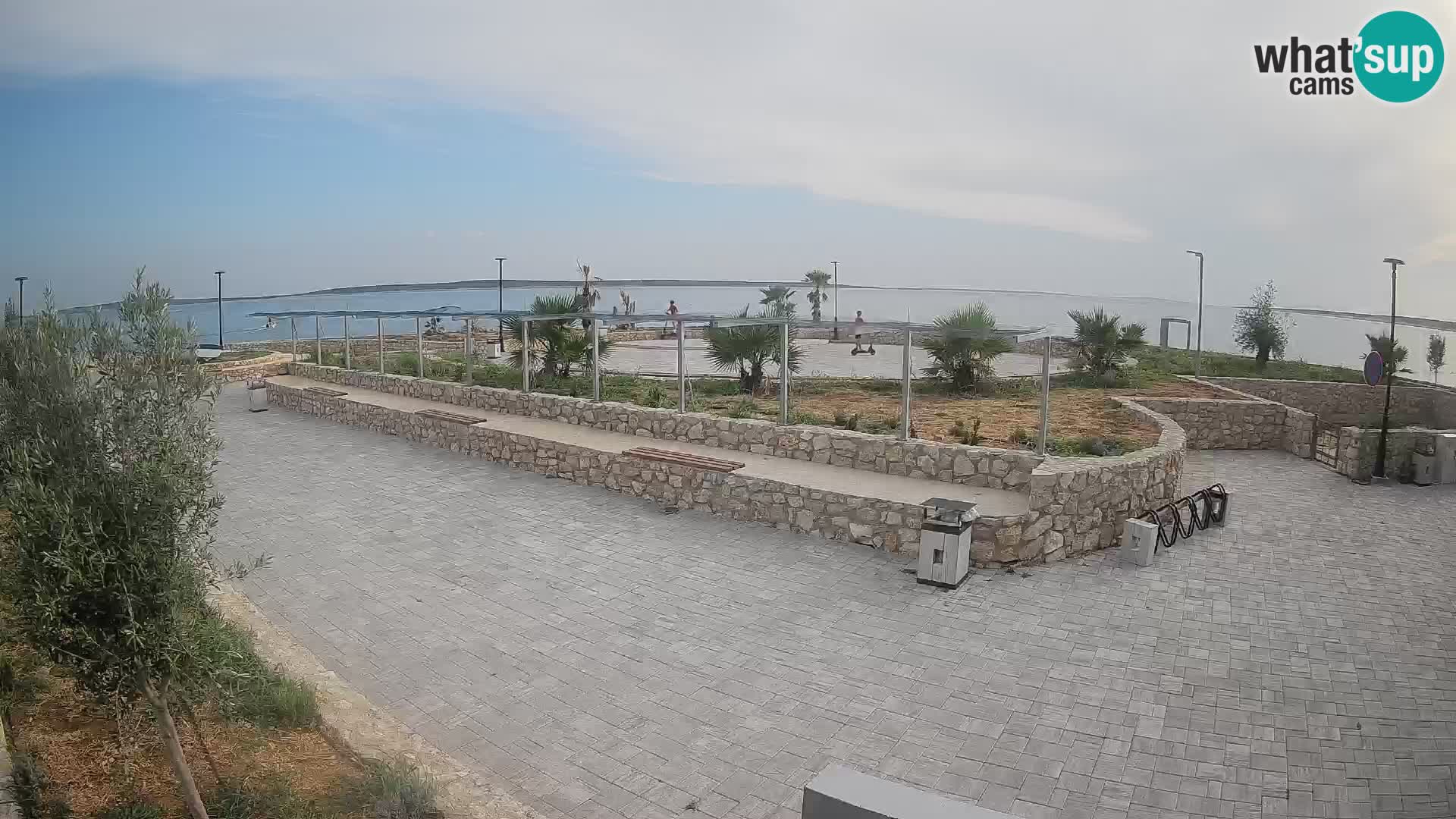 Webcam Mandre – Escenario de verano Velika điga | Isla de Pag