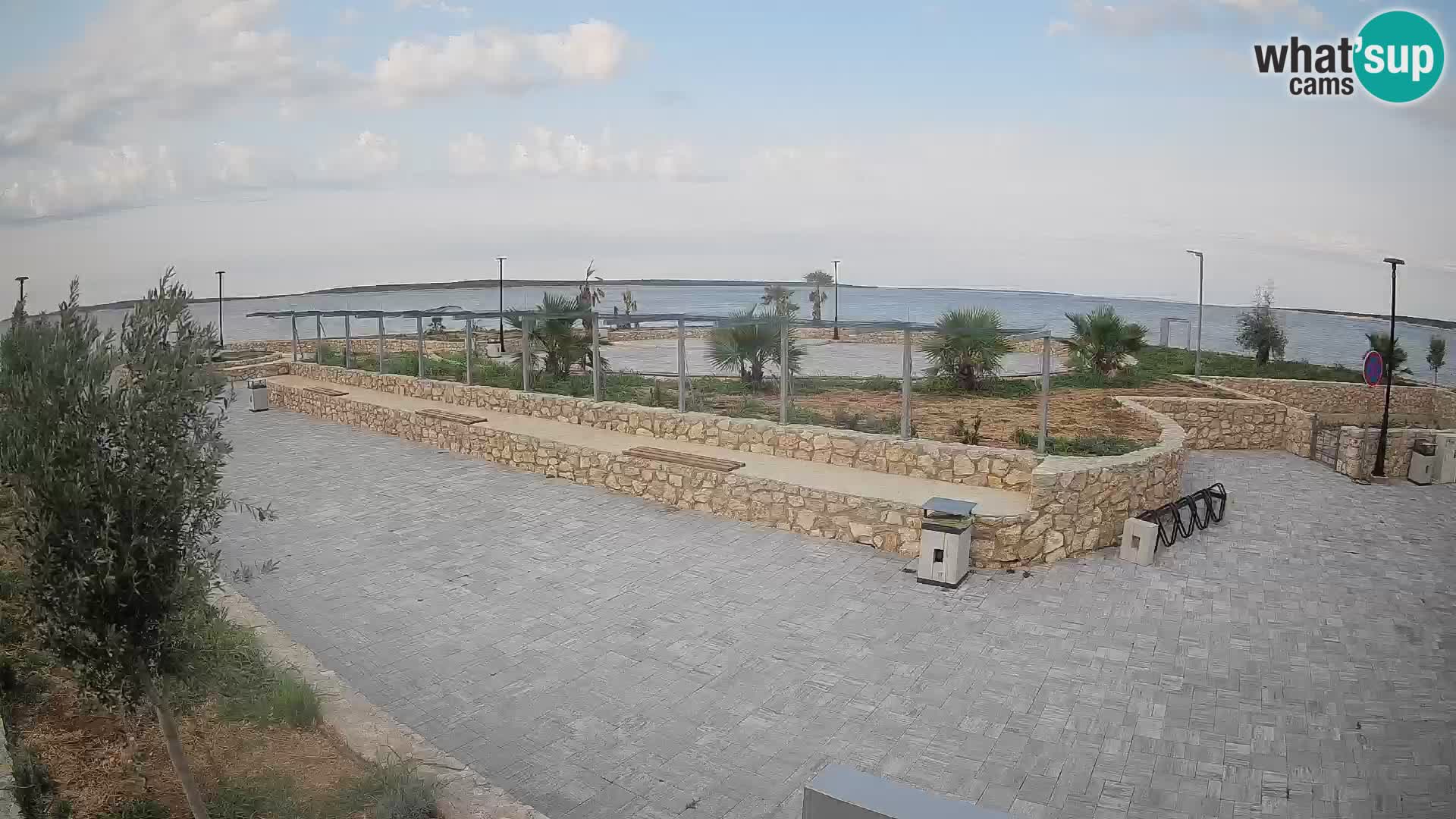 Webcam Mandre – Escenario de verano Velika điga | Isla de Pag