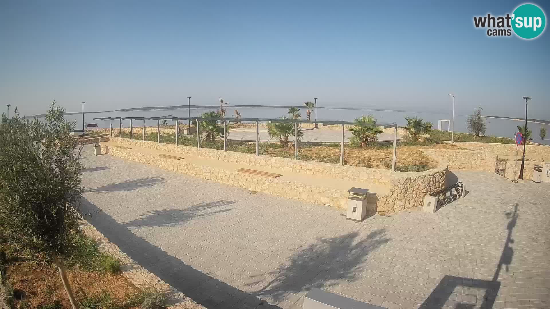 Webcam Mandre – Palco estivo Velika điga | Isola di Pag