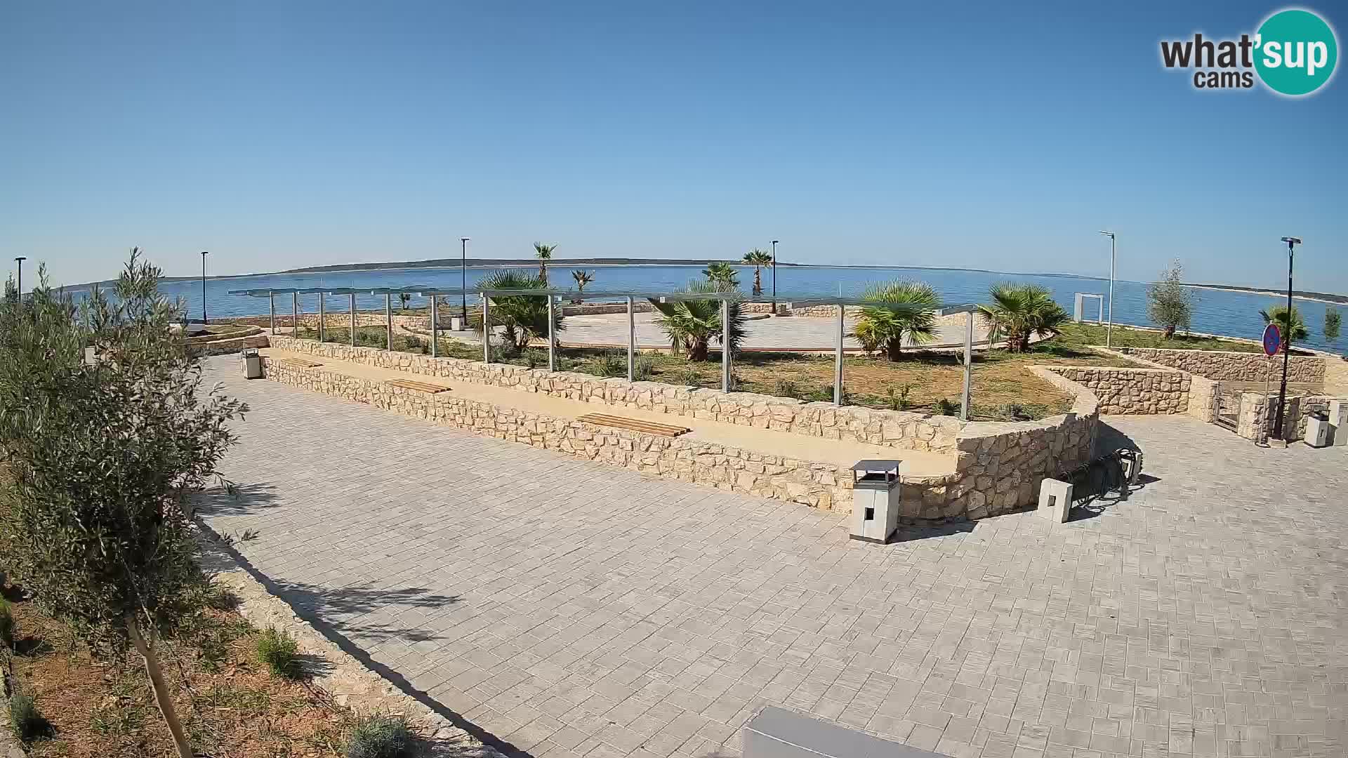 Mandre Sommerbühne Webcam – Velika điga | Insel Pag