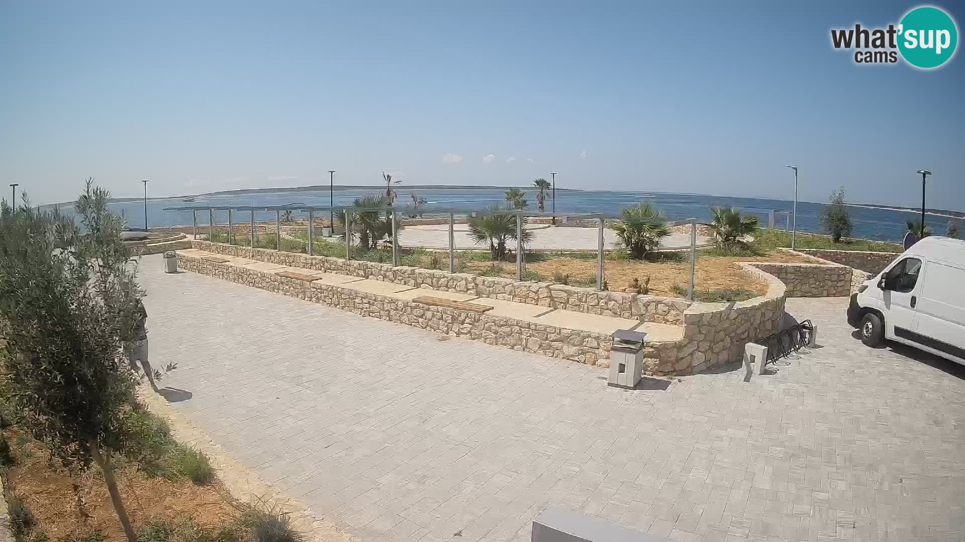 Mandre Summer Stage Webcam – Velika điga | Pag Island