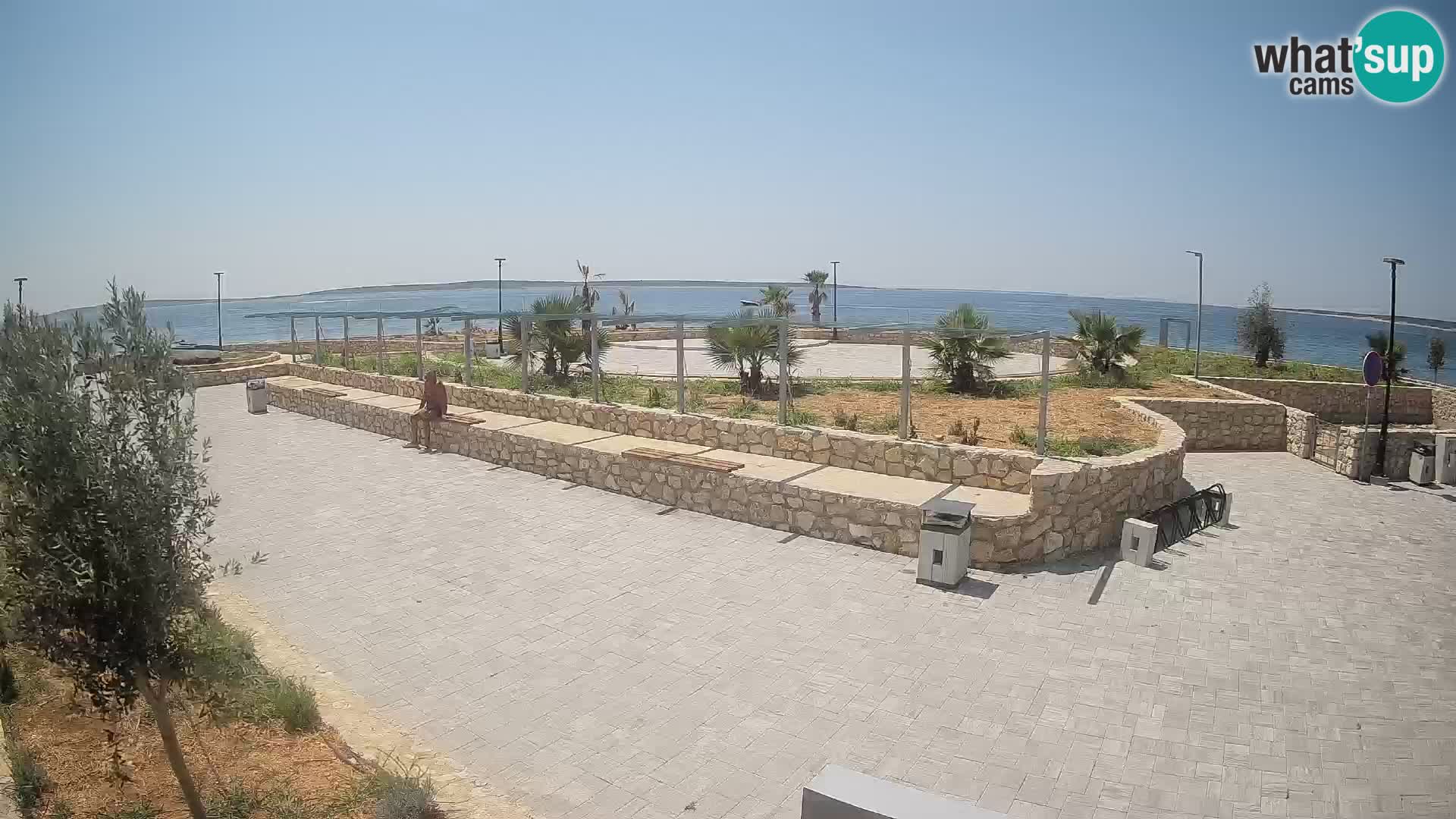 Webcam Mandre – Escenario de verano Velika điga | Isla de Pag