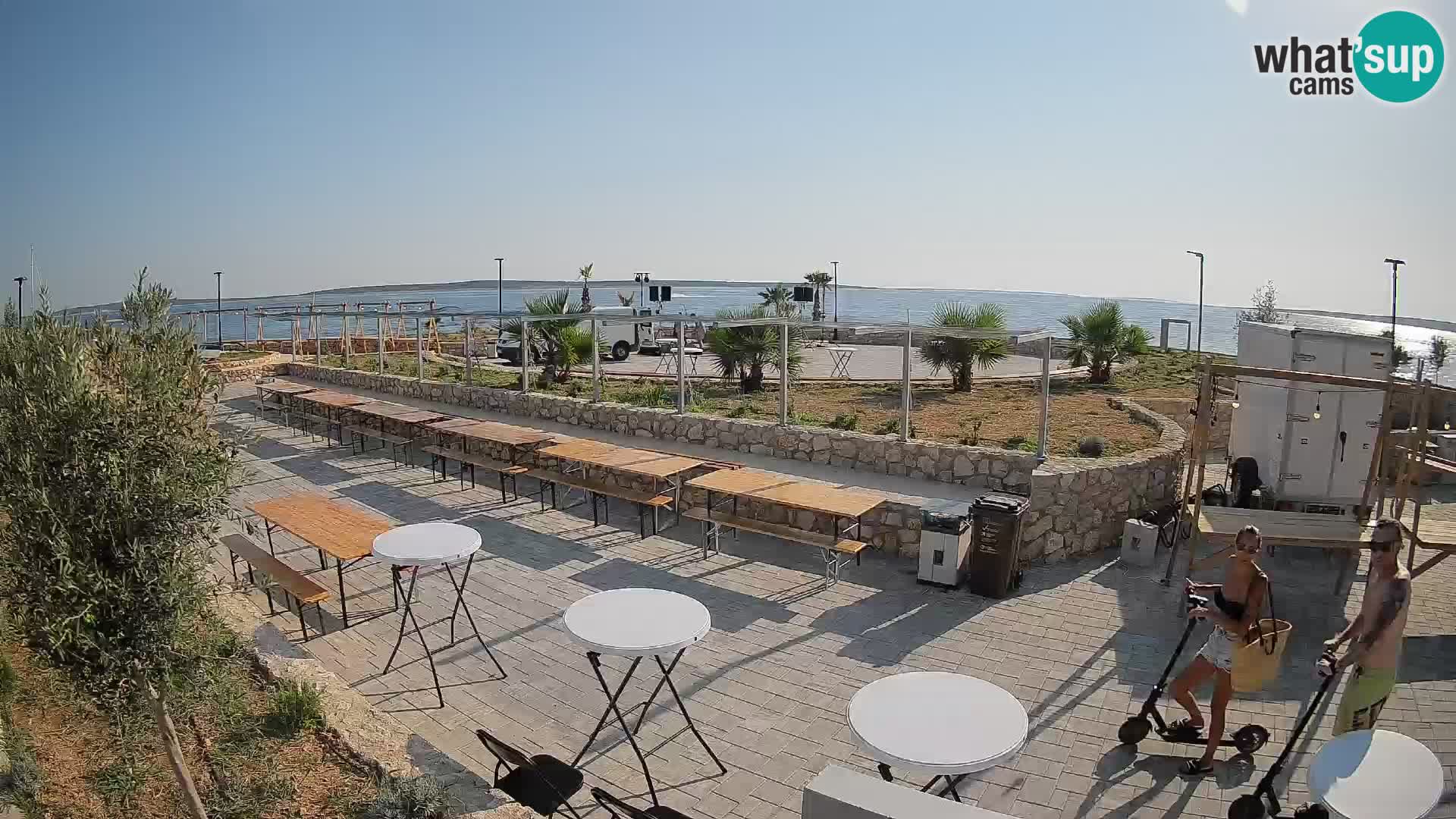 Mandre Sommerbühne Webcam – Velika điga | Insel Pag