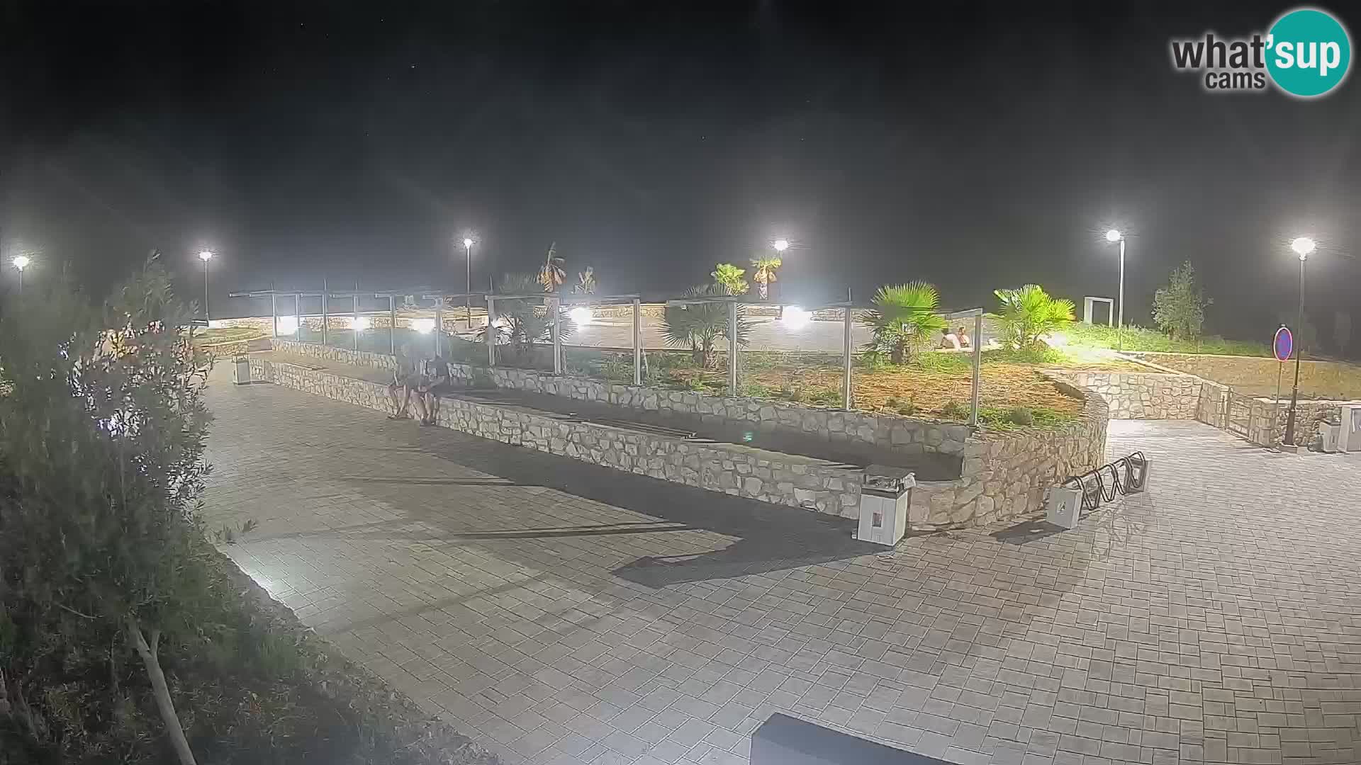 Webcam Mandre – Scène estivale Velika điga | Île de Pag
