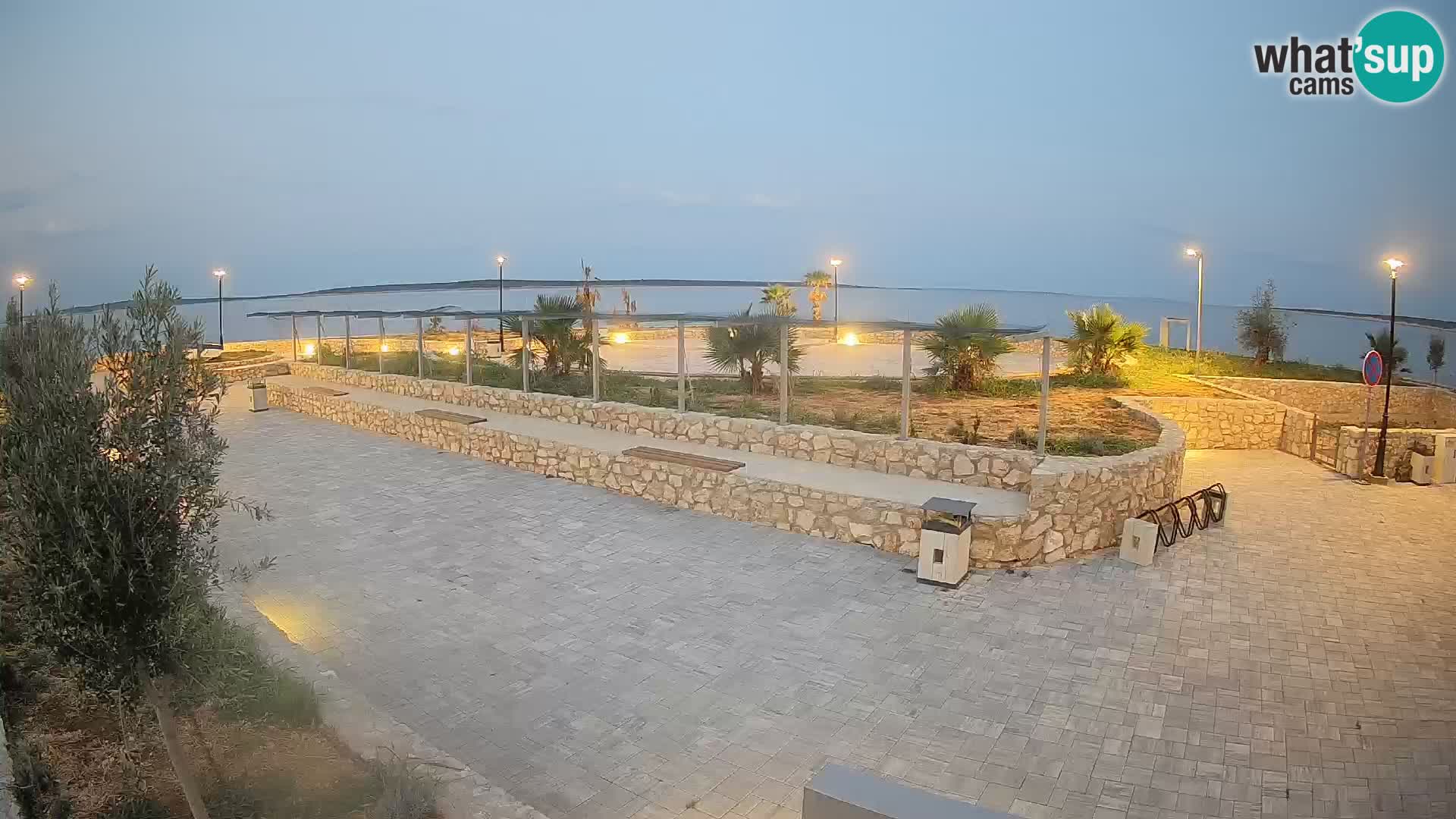 Mandre Summer Stage Webcam – Velika điga | Pag Island