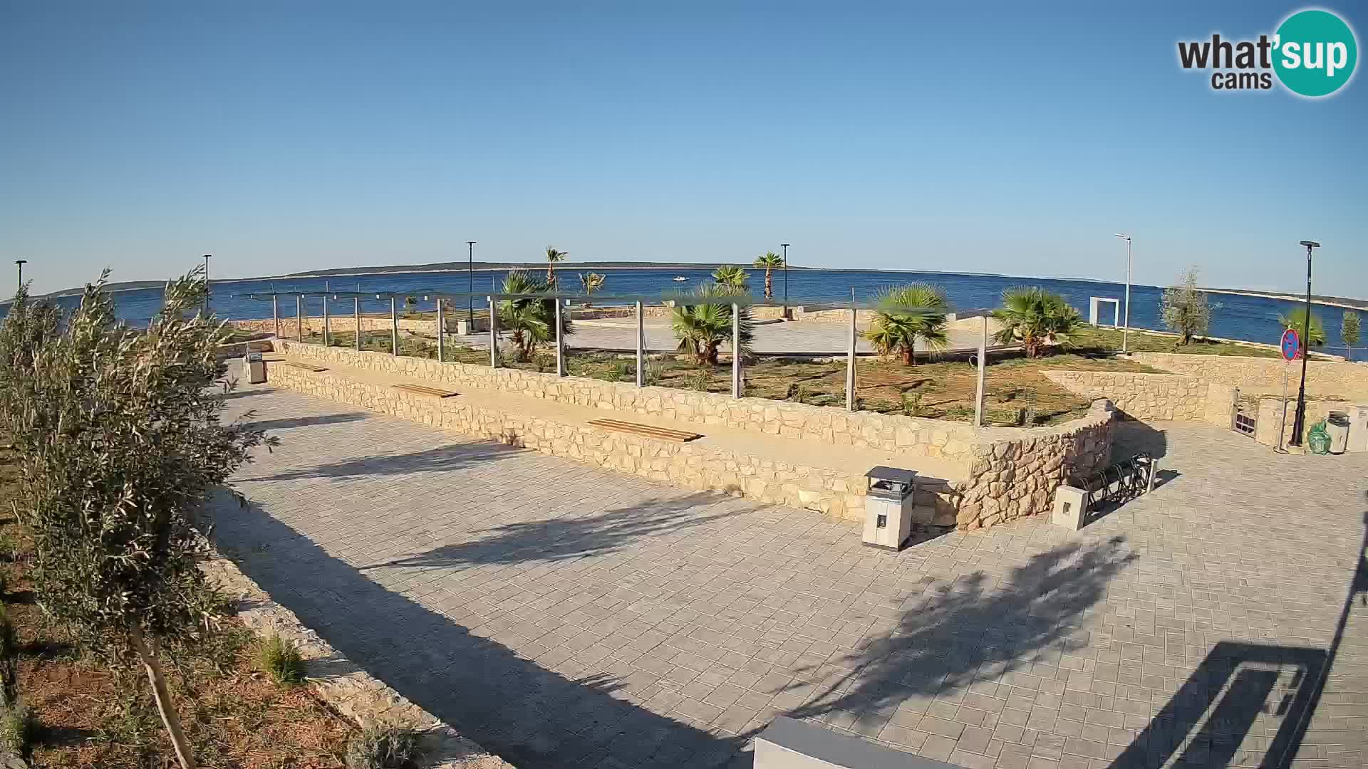 Webcam Mandre – Scène estivale Velika điga | Île de Pag