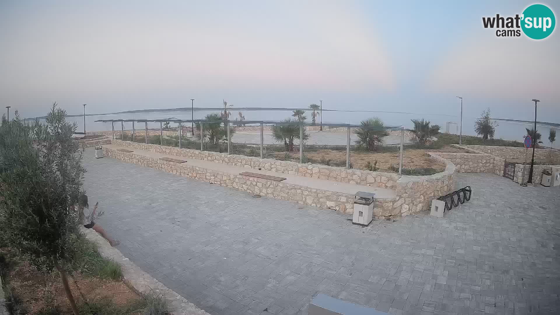 Webcam Mandre – Escenario de verano Velika điga | Isla de Pag