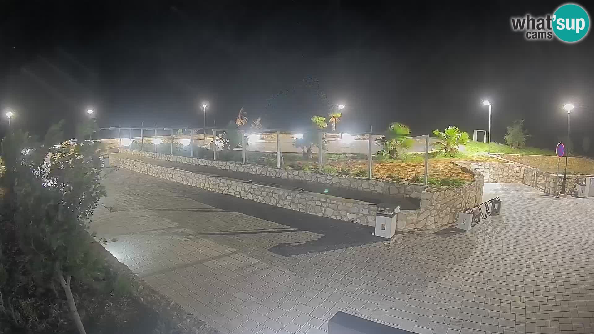 Mandre Summer Stage Webcam – Velika điga | Pag Island