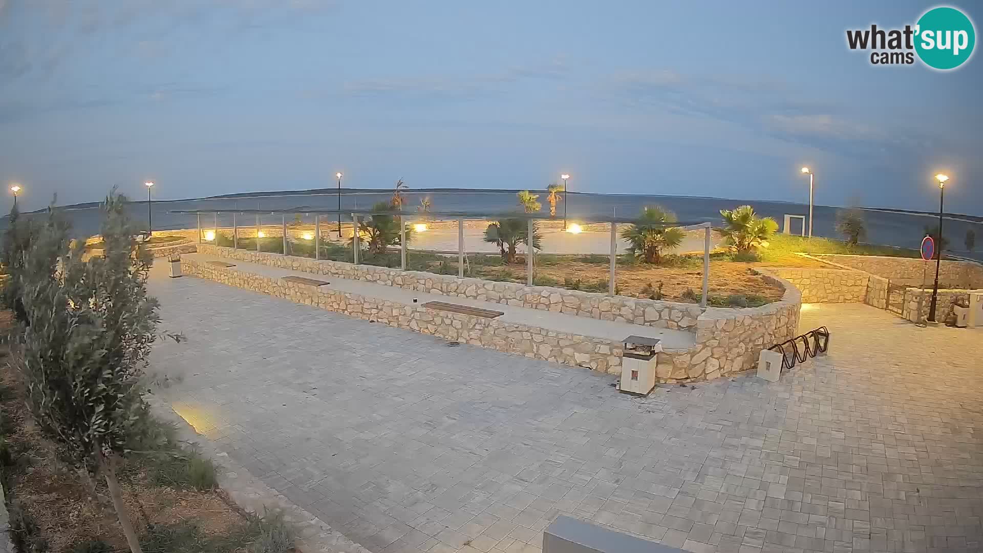 Mandre Summer Stage Webcam – Velika điga | Pag Island