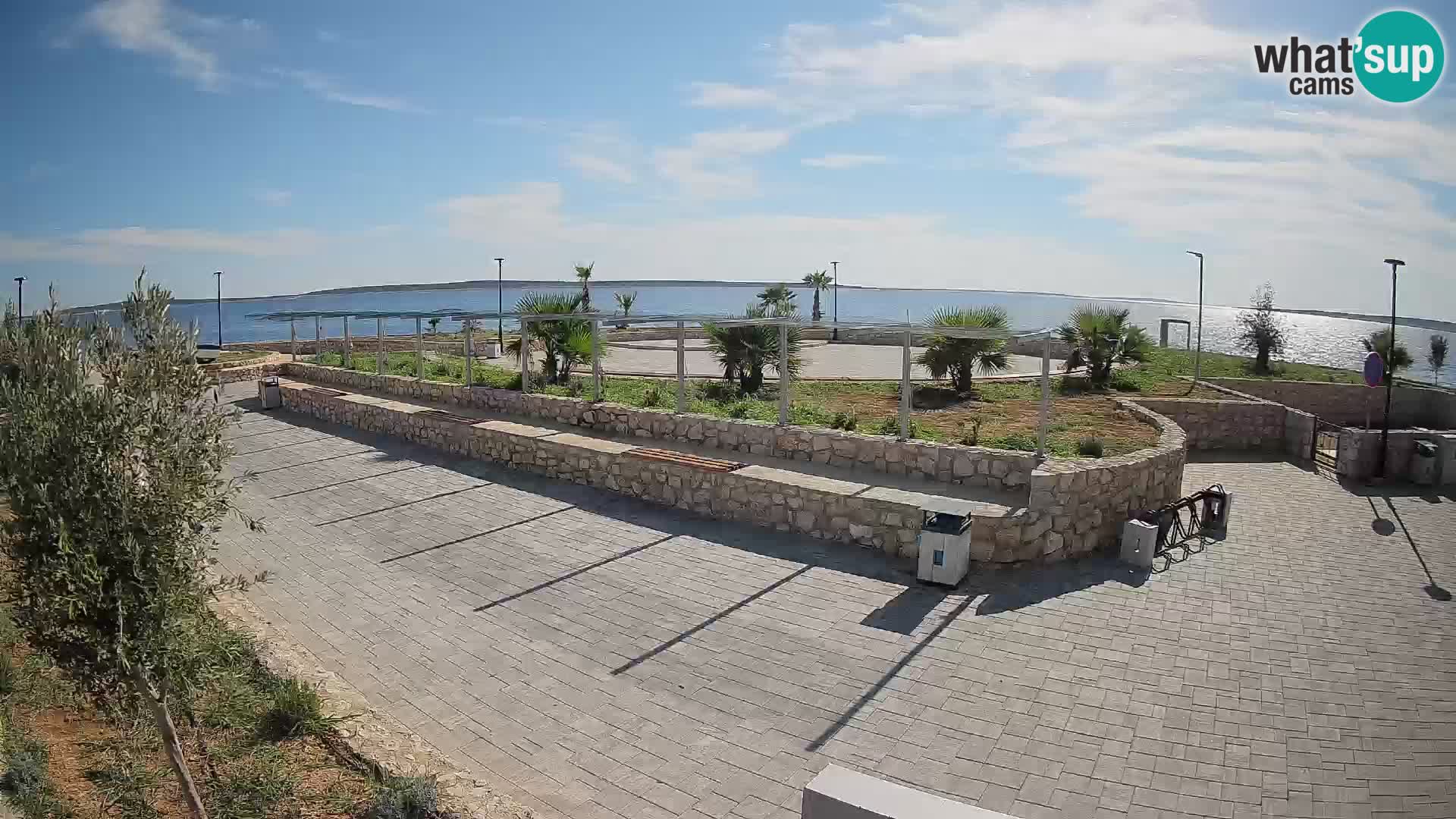 Mandre Summer Stage Webcam – Velika điga | Pag Island