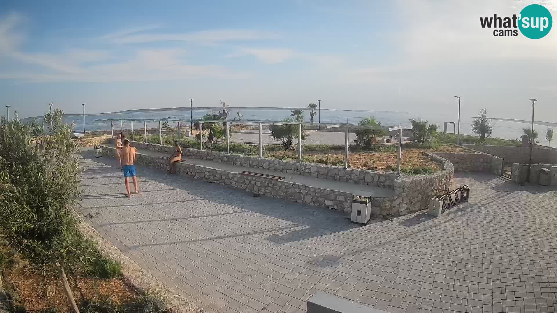 Mandre Summer Stage Webcam – Velika điga | Pag Island