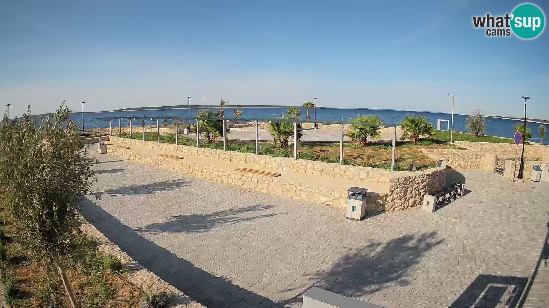 Mandre Summer Stage Webcam – Velika điga | Pag Island