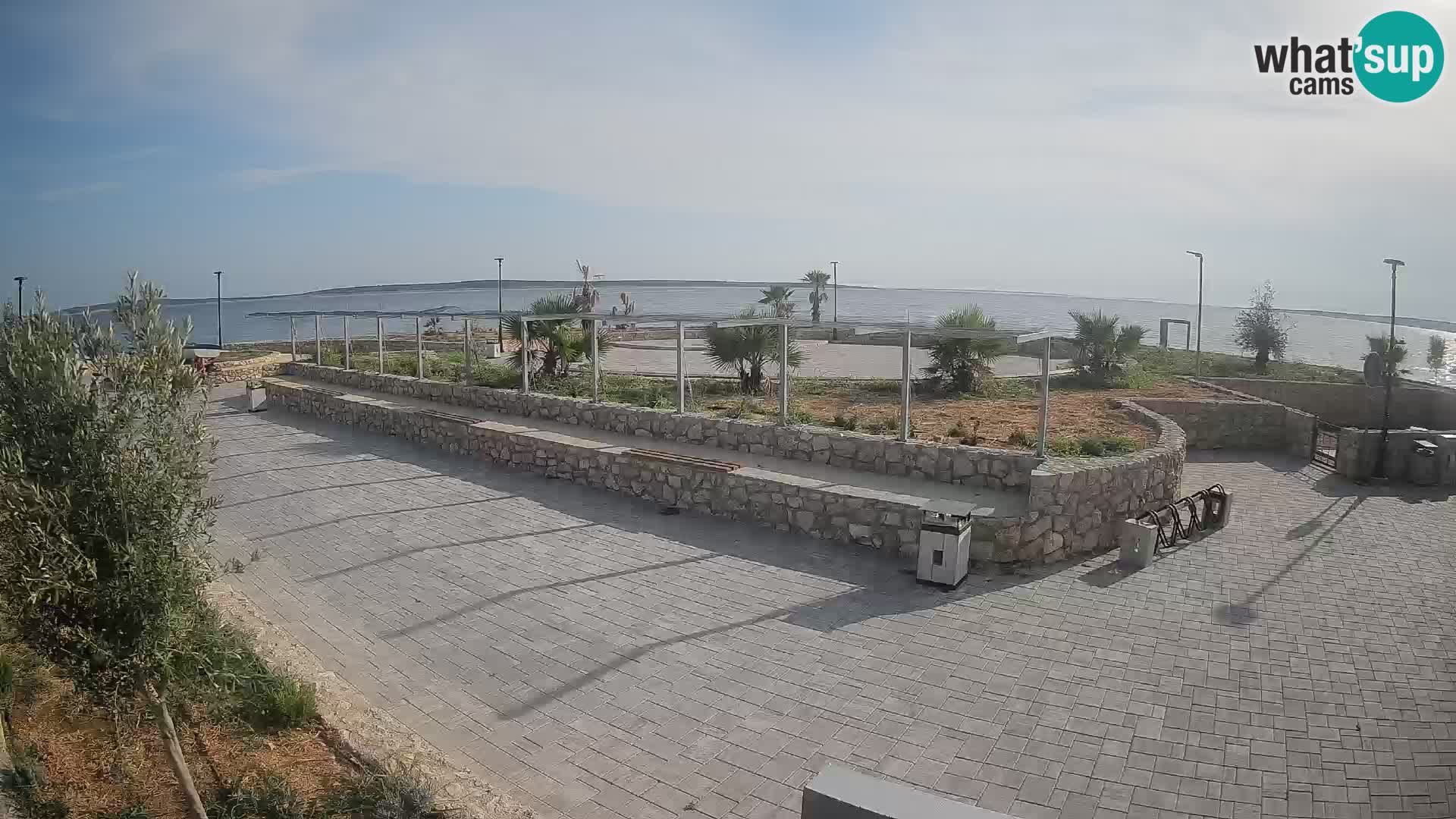 Webcam Mandre – Escenario de verano Velika điga | Isla de Pag