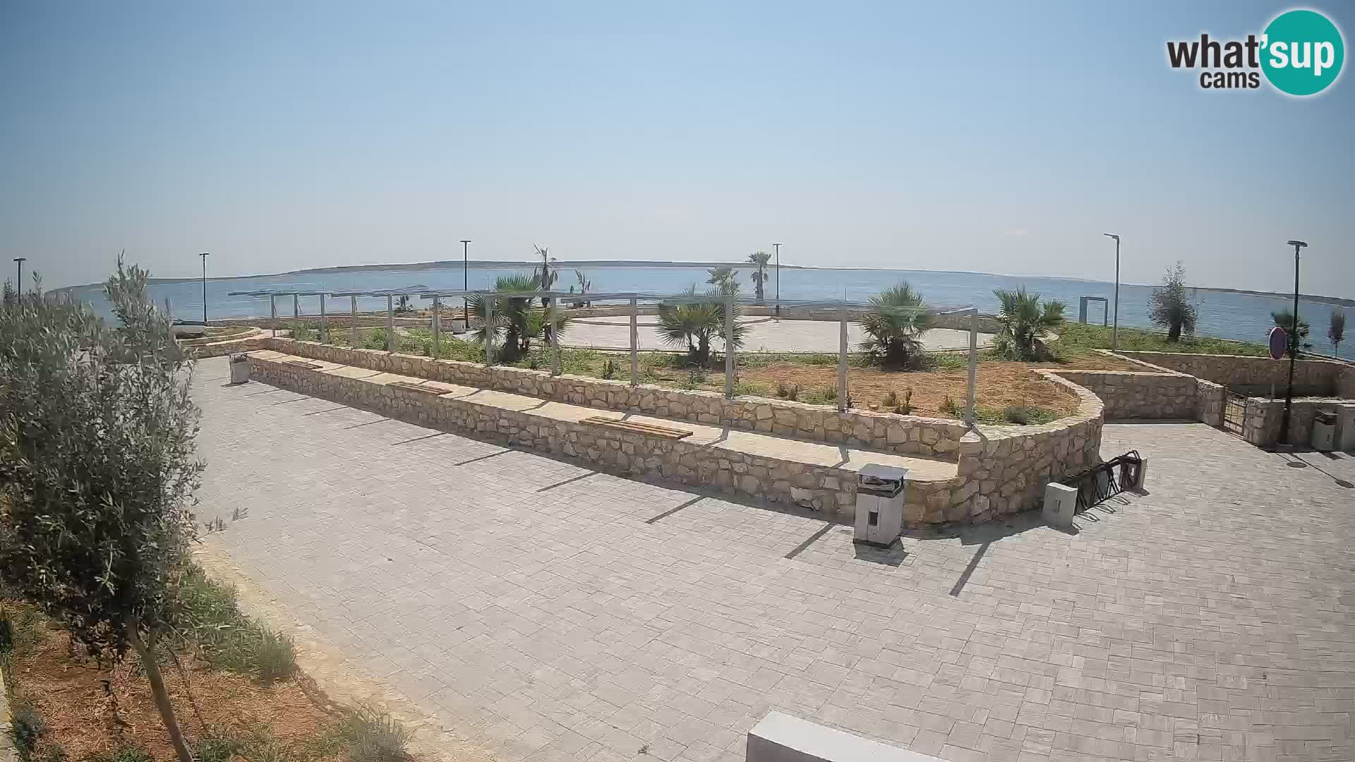 Webcam Mandre – Palco estivo Velika điga | Isola di Pag