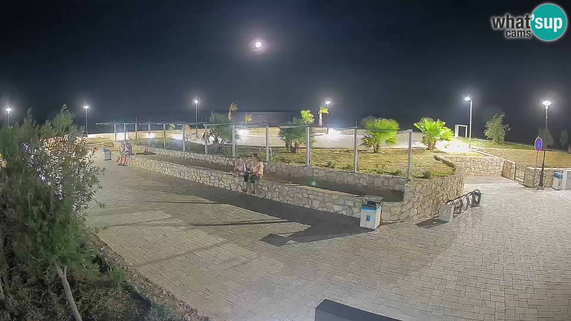 Mandre Summer Stage Webcam – Velika điga | Pag Island