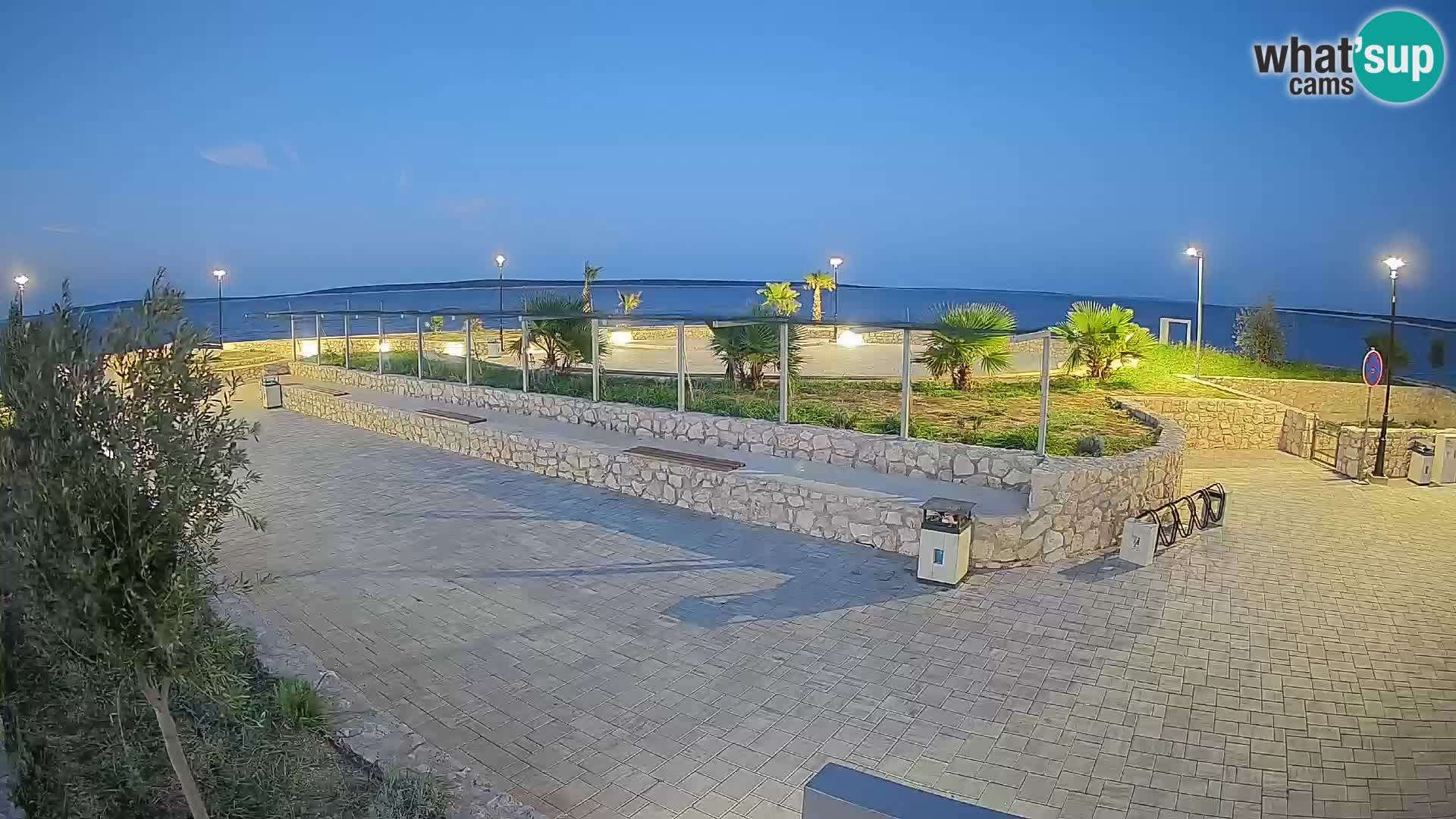 Mandre Summer Stage Webcam – Velika điga | Pag Island