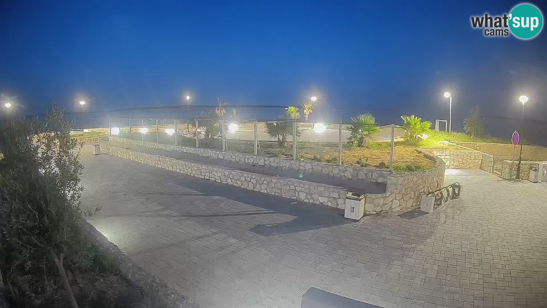 Mandre Summer Stage Webcam – Velika điga | Pag Island