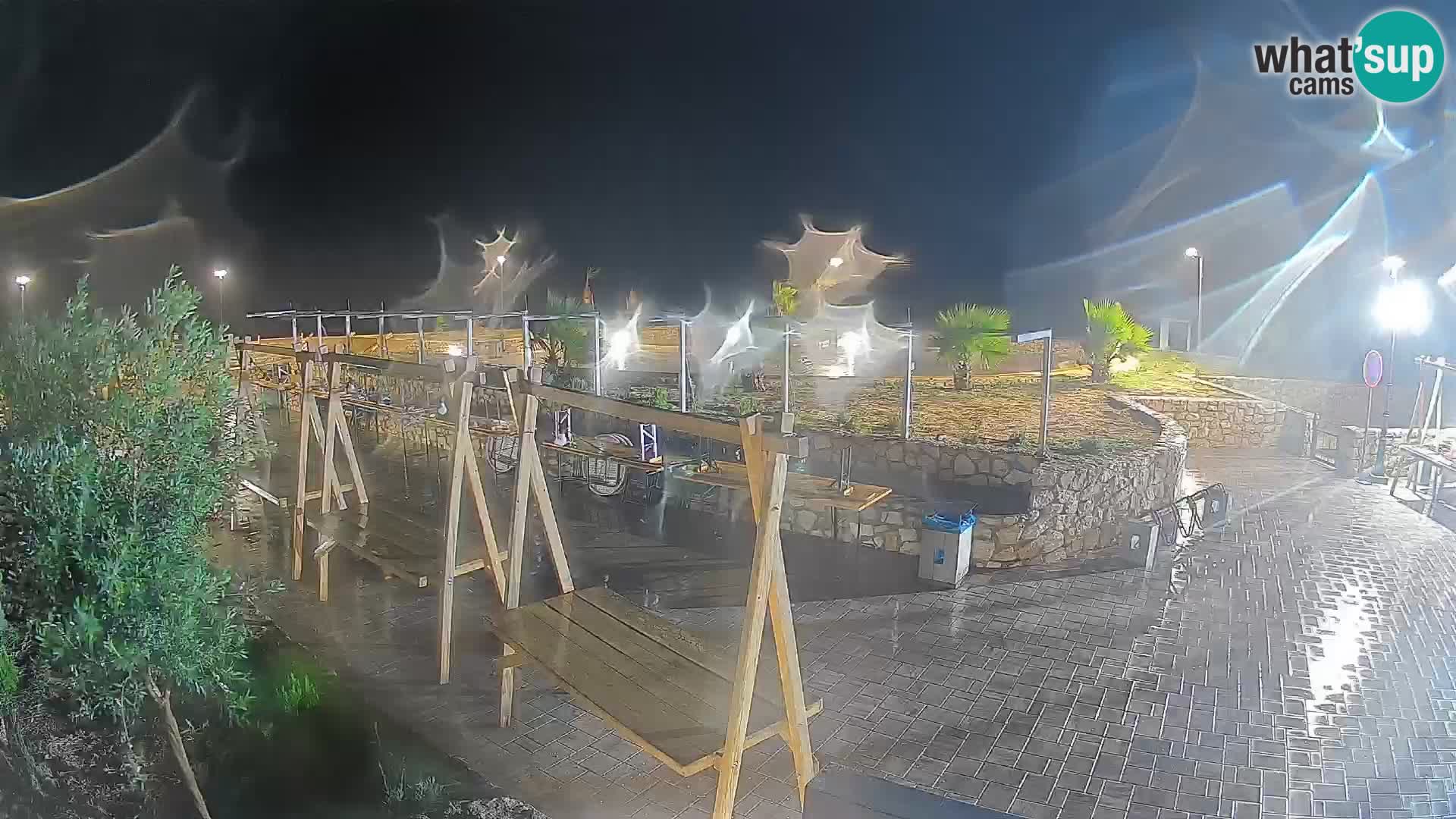 Webcam Mandre – Scène estivale Velika điga | Île de Pag