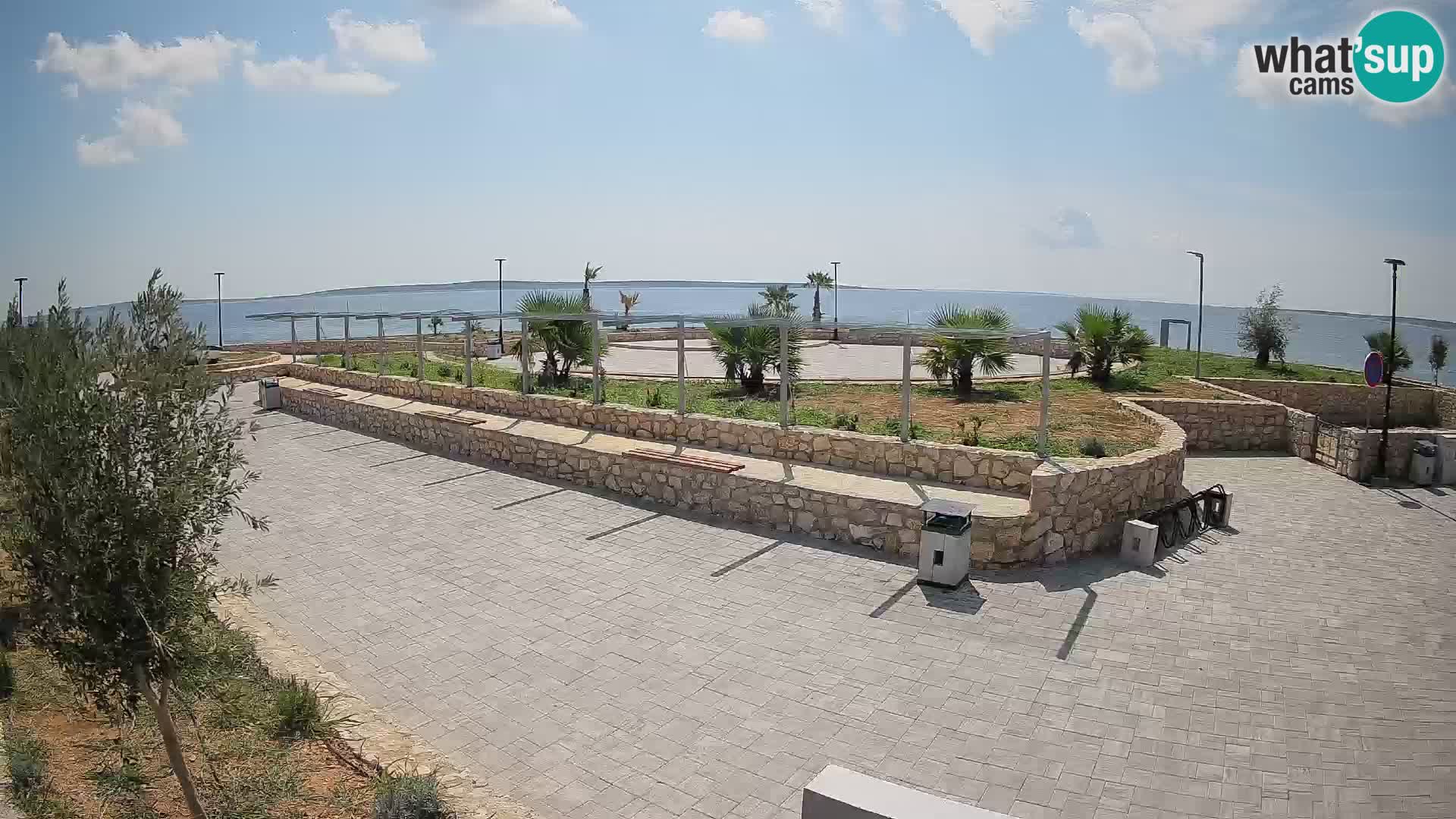 Mandre Summer Stage Webcam – Velika điga | Pag Island