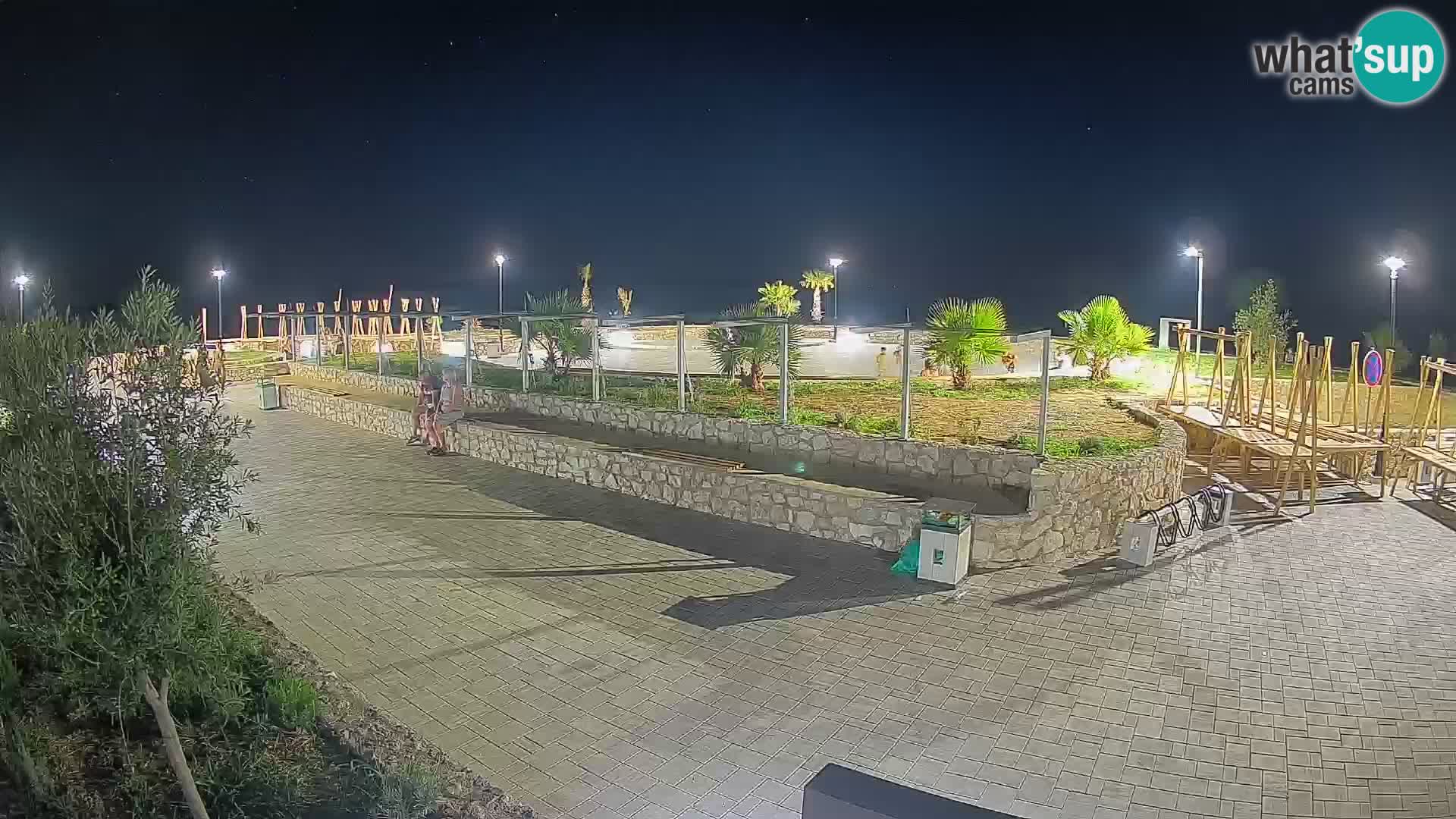 Mandre Sommerbühne Webcam – Velika điga | Insel Pag