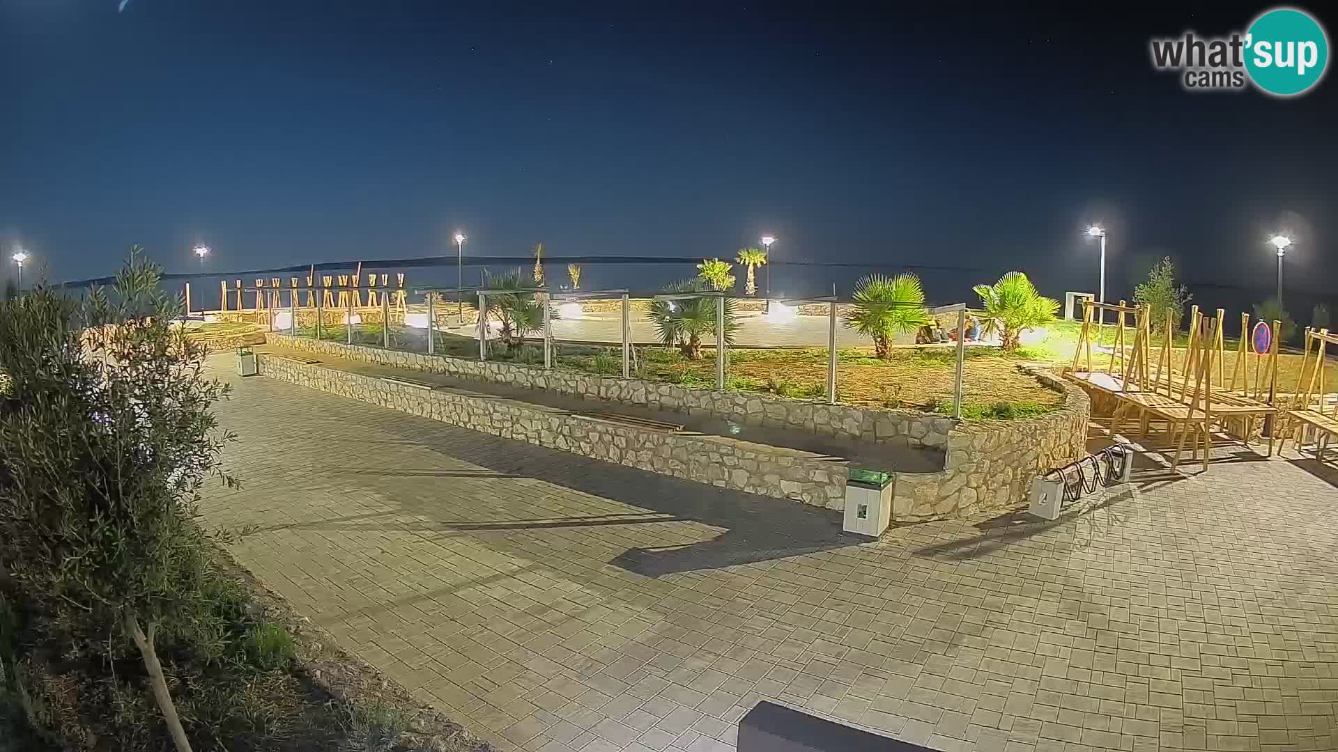 Webcam Mandre – Palco estivo Velika điga | Isola di Pag