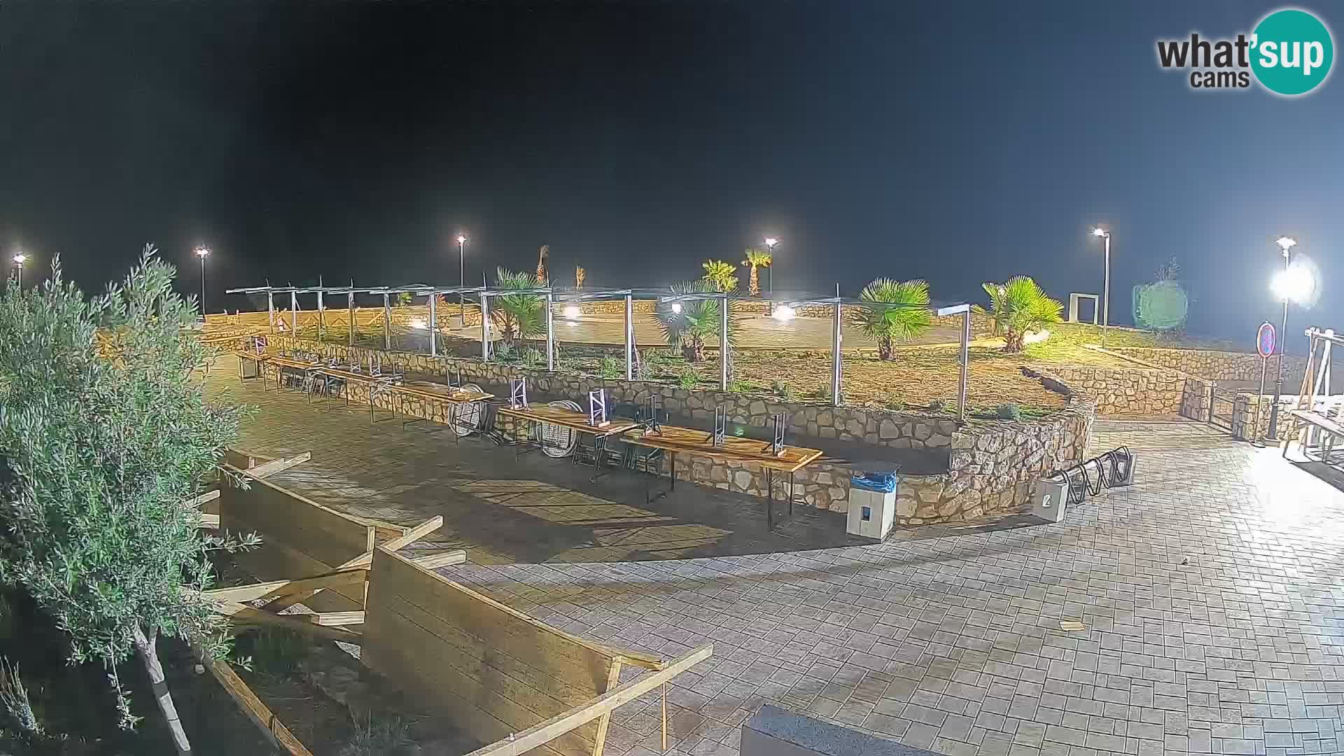 Mandre Sommerbühne Webcam – Velika điga | Insel Pag