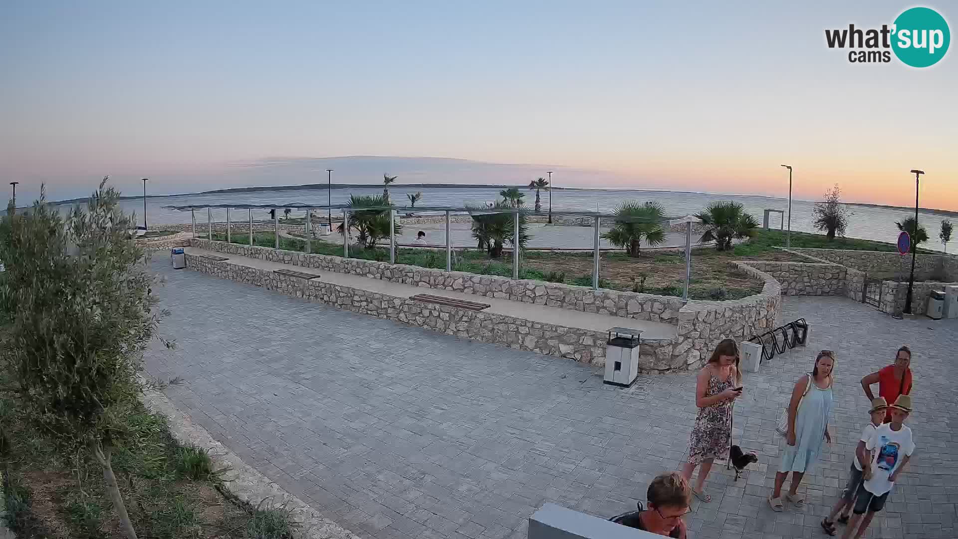 Mandre Summer Stage Webcam – Velika điga | Pag Island