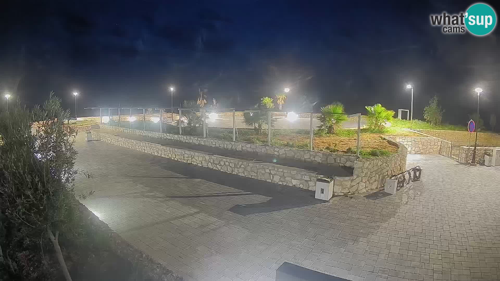 Webcam Mandre – Escenario de verano Velika điga | Isla de Pag