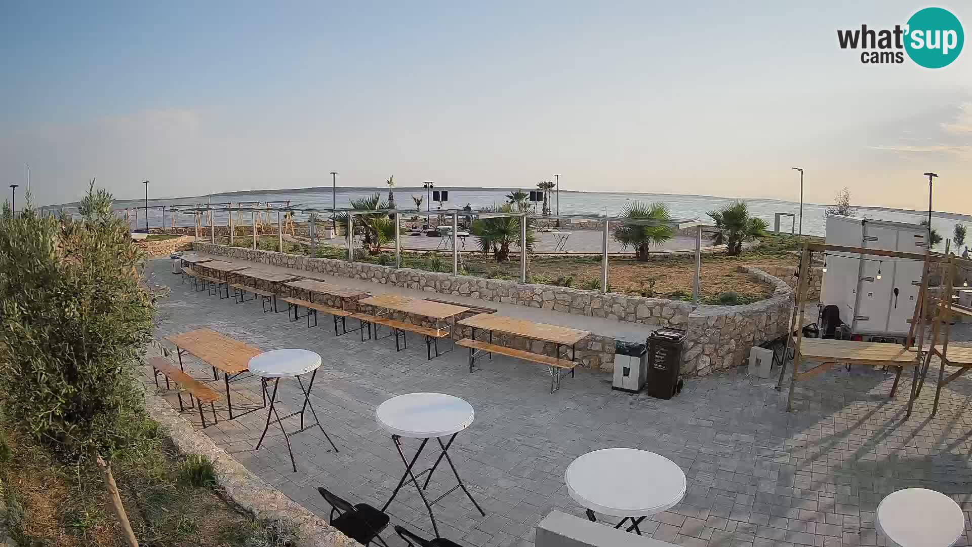 Mandre Sommerbühne Webcam – Velika điga | Insel Pag