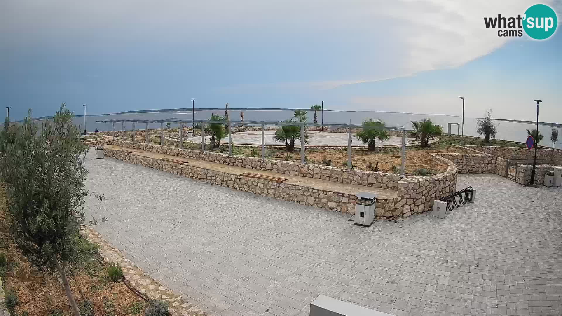 Mandre Summer Stage Webcam – Velika điga | Pag Island