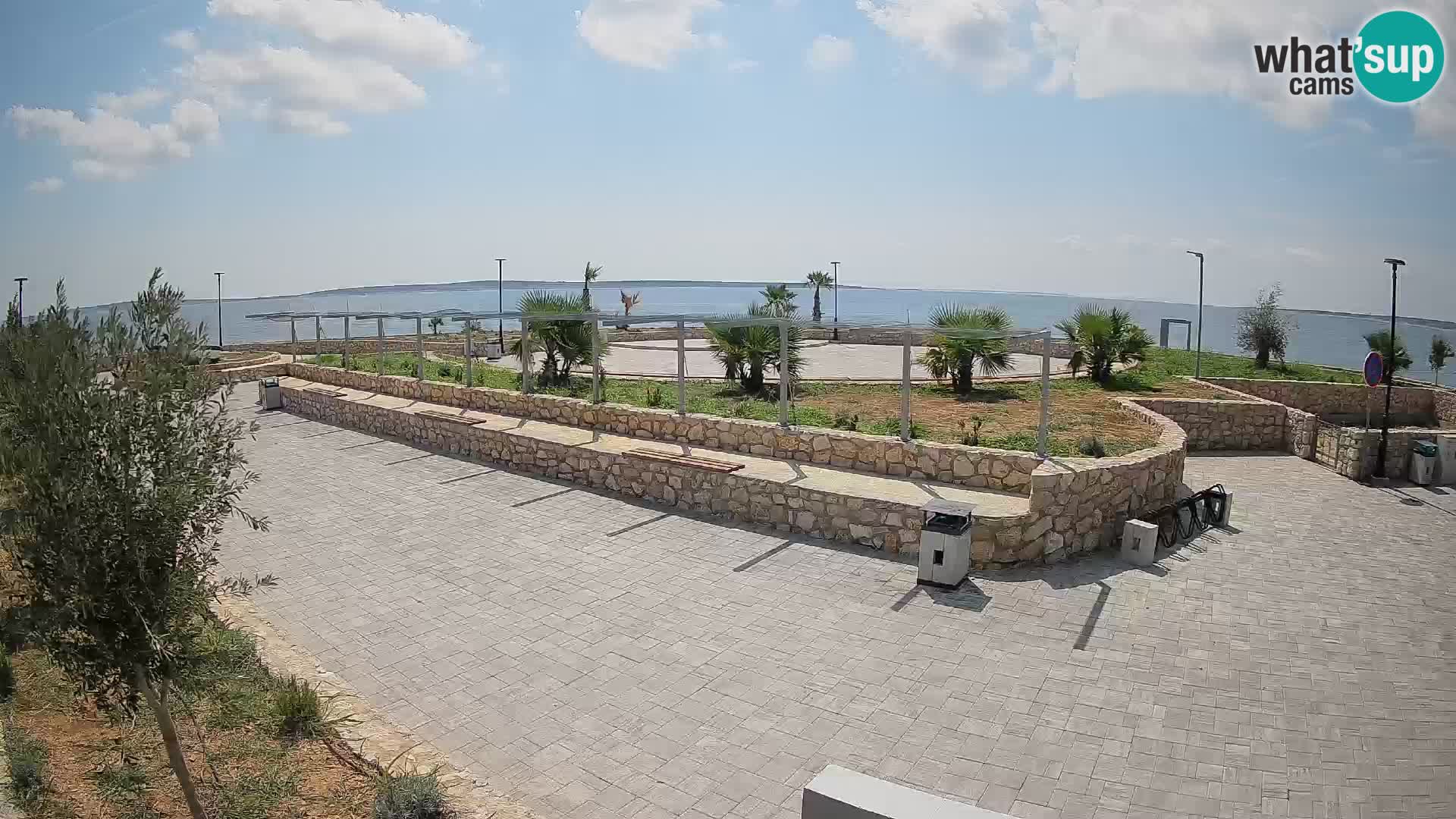 Mandre Summer Stage Webcam – Velika điga | Pag Island