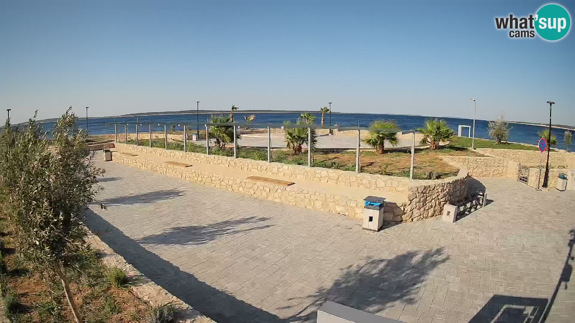 Webcam Mandre – Palco estivo Velika điga | Isola di Pag