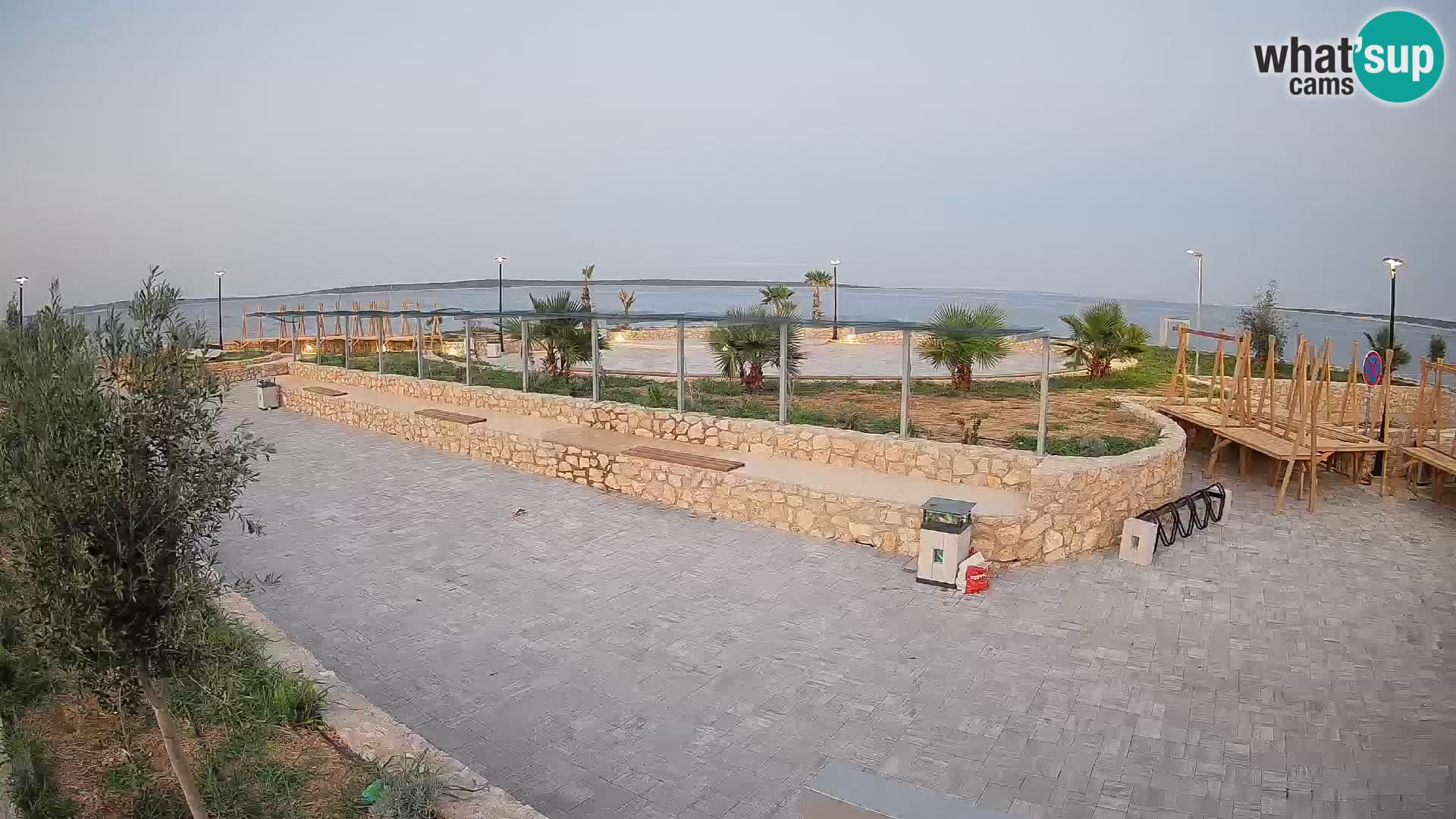 Webcam Mandre – Palco estivo Velika điga | Isola di Pag