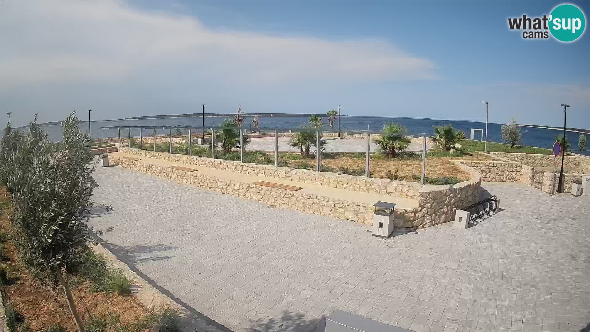 Mandre Summer Stage Webcam – Velika điga | Pag Island