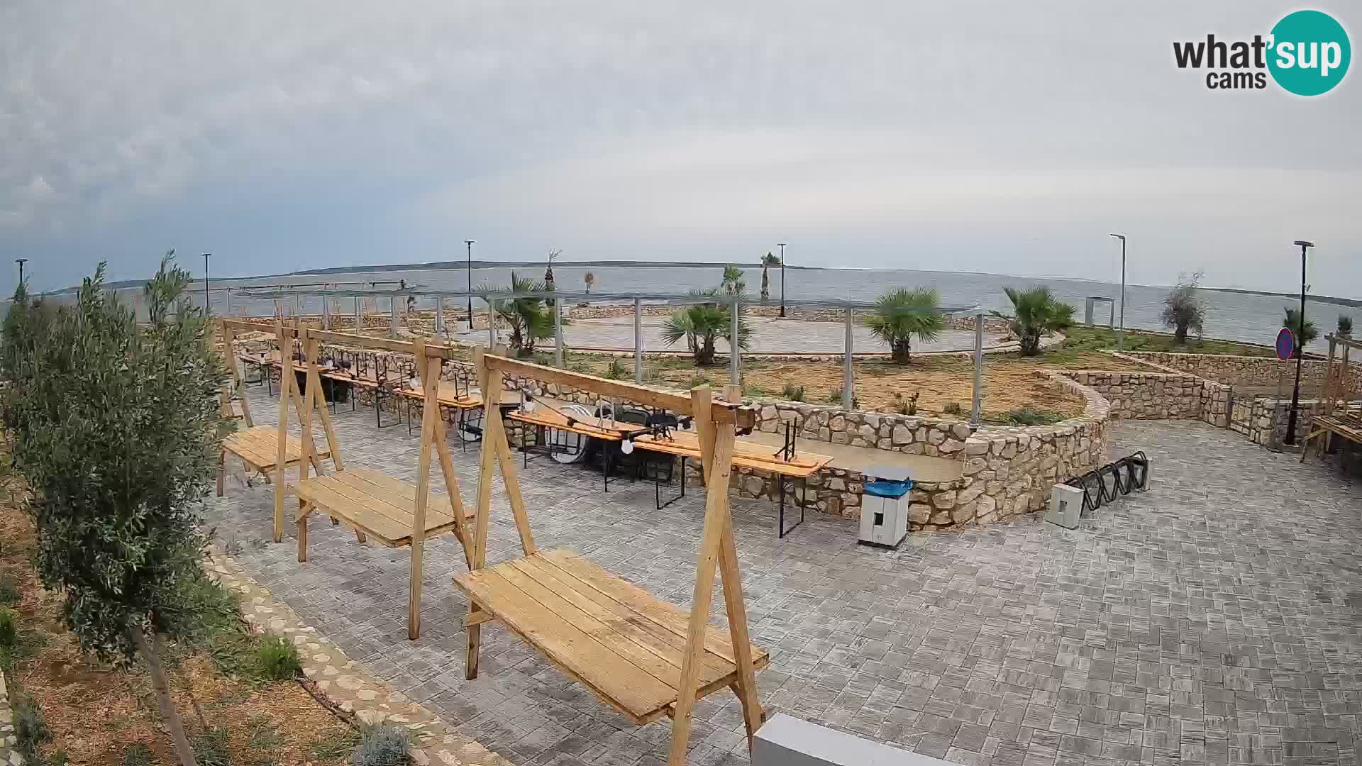Webcam Mandre – Palco estivo Velika điga | Isola di Pag