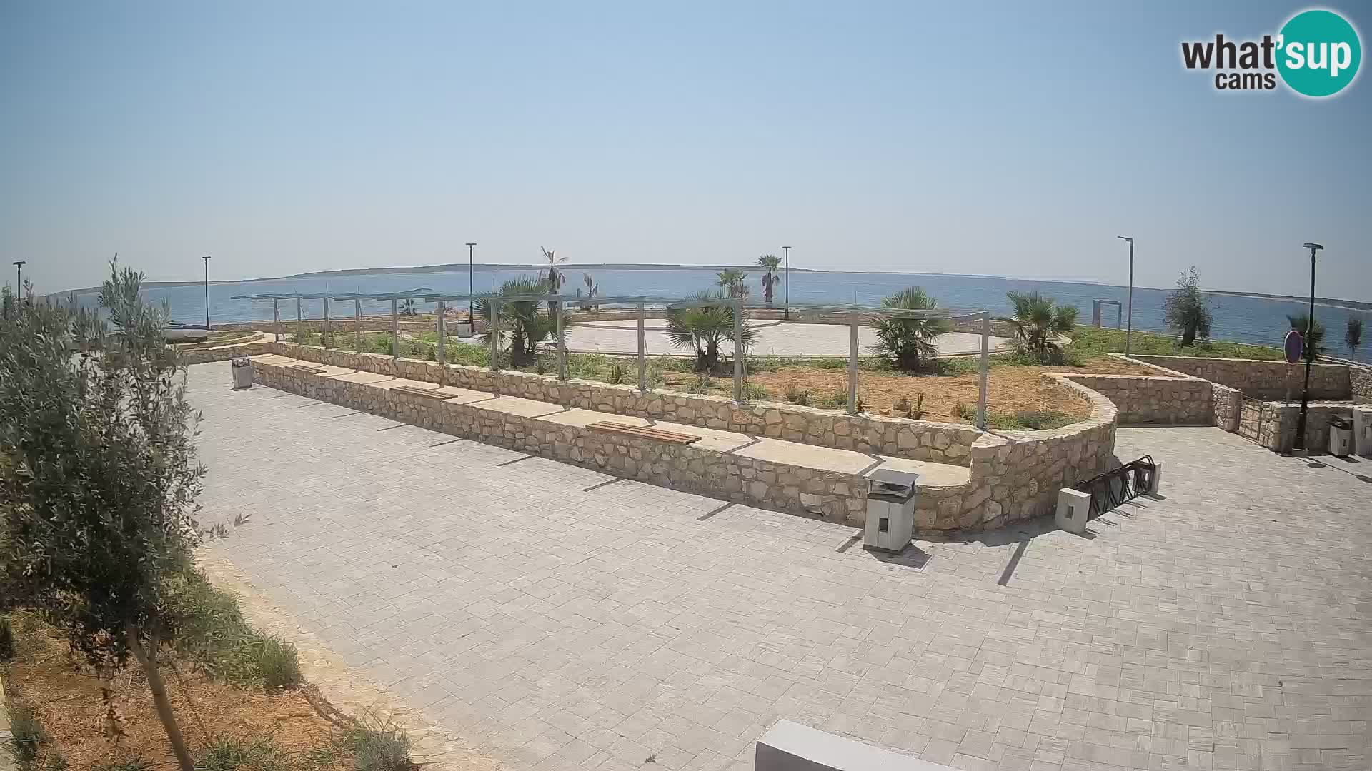 Mandre Summer Stage Webcam – Velika điga | Pag Island
