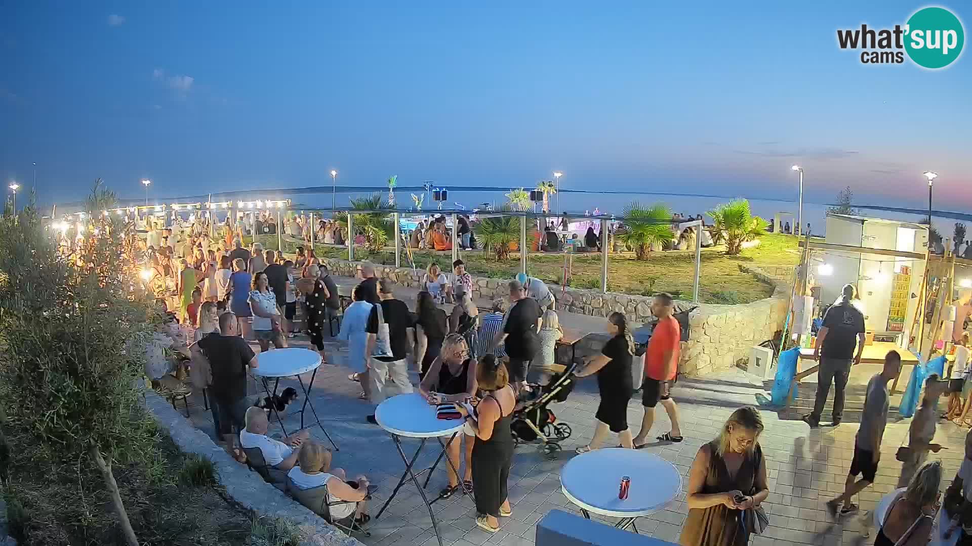 Webcam Mandre – Palco estivo Velika điga | Isola di Pag