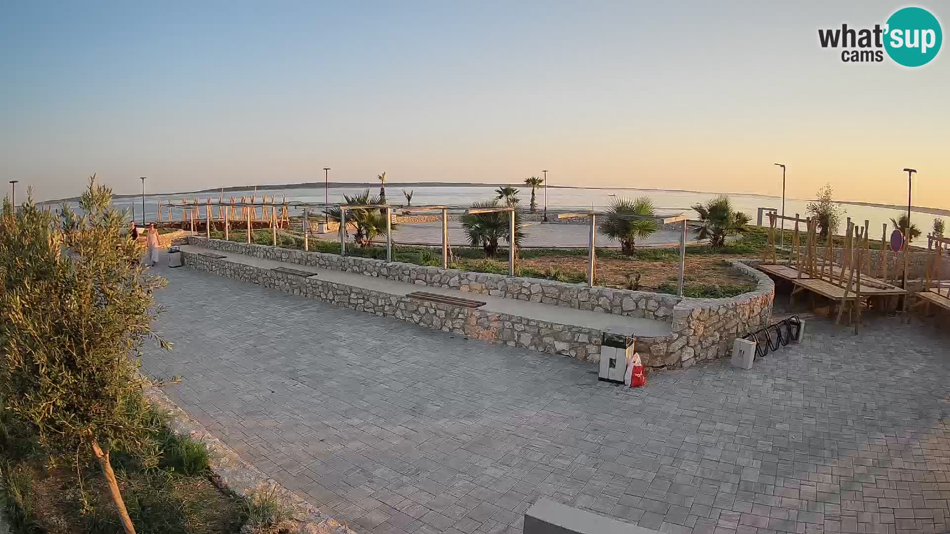 Webcam Mandre – Palco estivo Velika điga | Isola di Pag