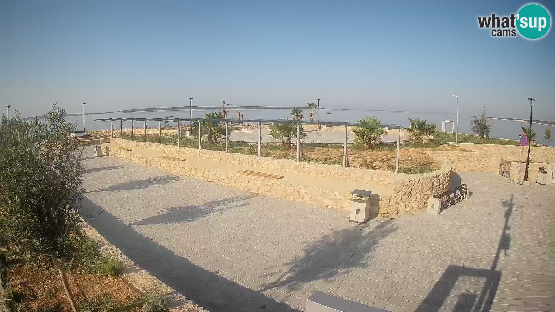 Webcam Mandre – Palco estivo Velika điga | Isola di Pag
